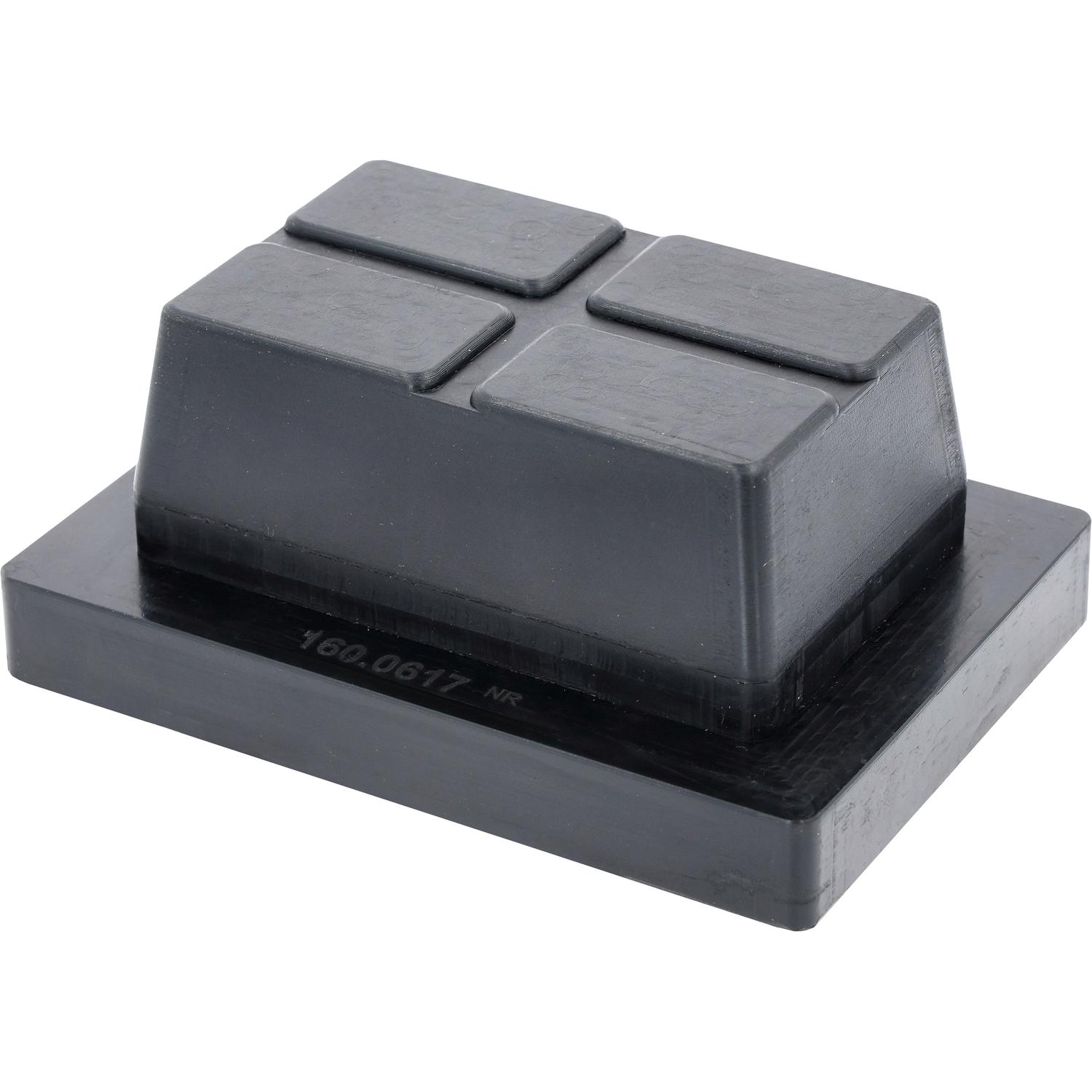 KS Tools Gummiauflage 47 für Hebebühnen, 140 x 100 x 60 mm-3 Hauptbild