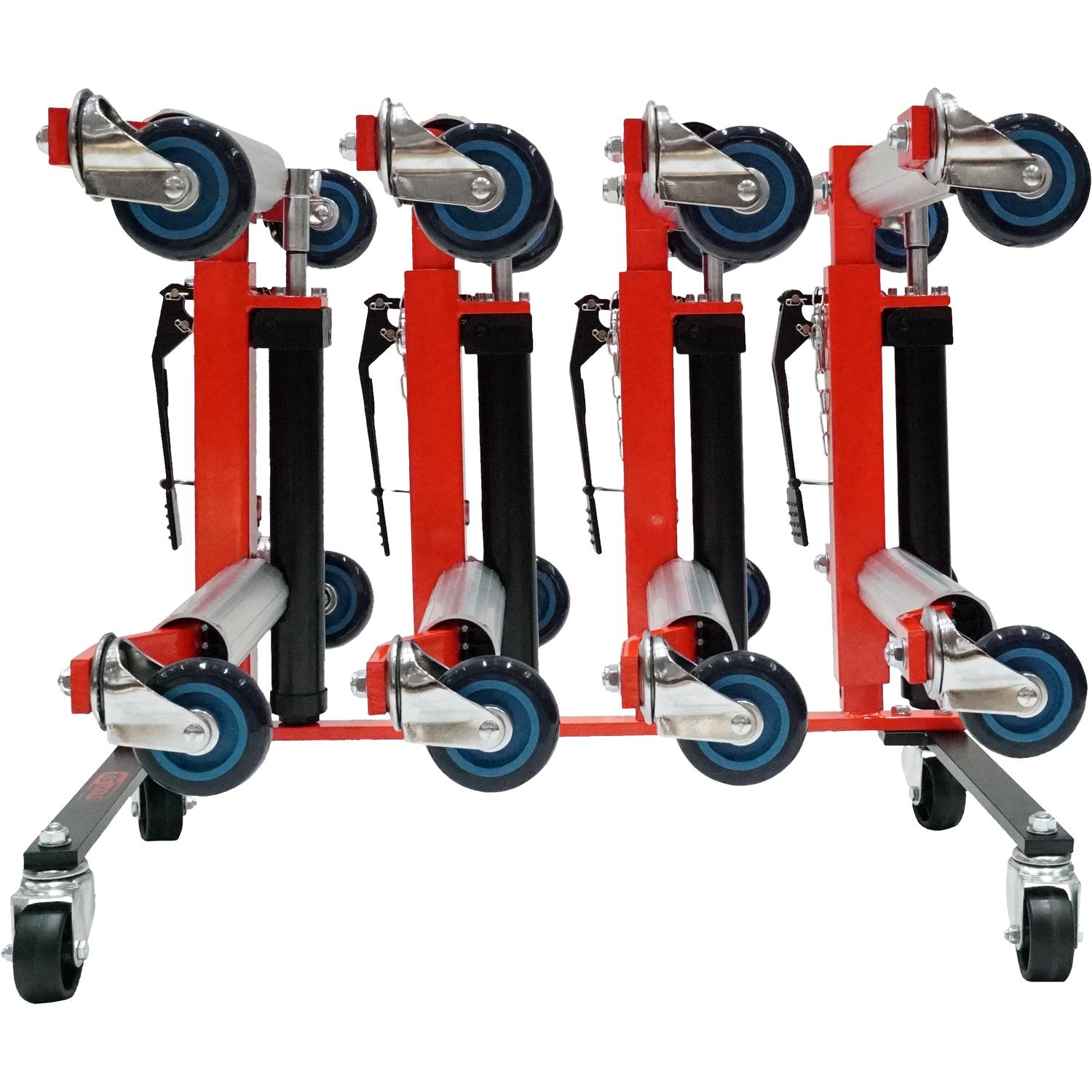 KS Tools performance Aufbewahrungsgestell mit vier hydraulischen Rangierhilfen, 5-tlg-2 Hauptbild