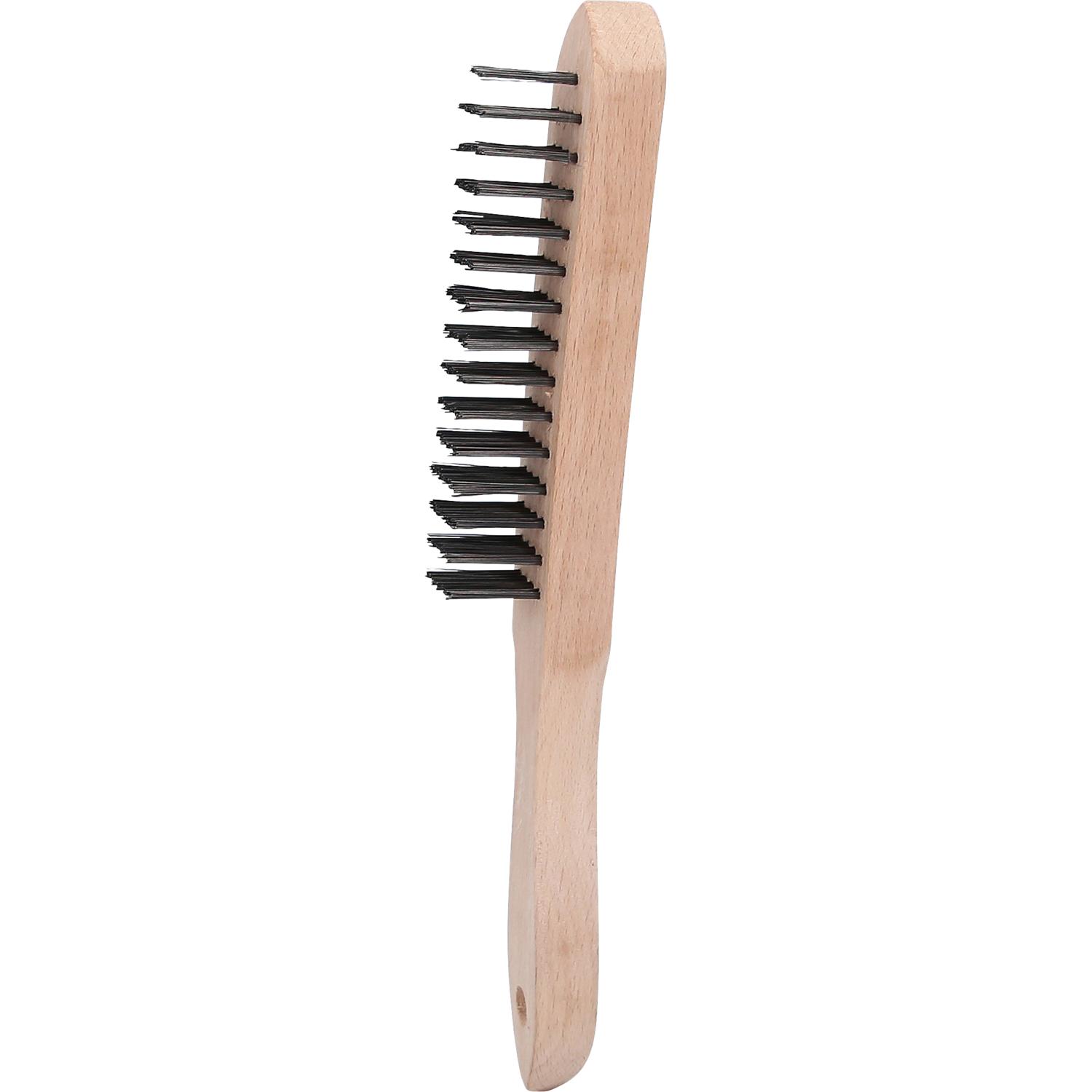 KS Tools Stahl-Handdrahtbürste 4-reihig, 290mm-1 Hauptbild