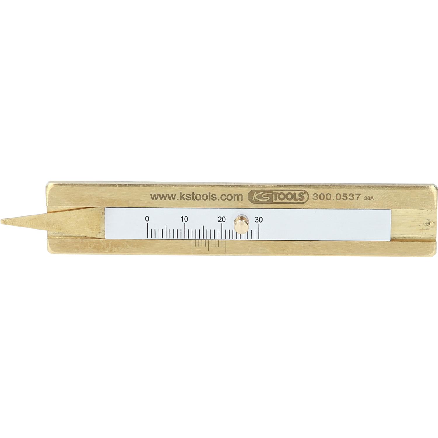 KS Tools Reifenprofil-Tiefenmesser 0 - 30 mm-2 Hauptbild