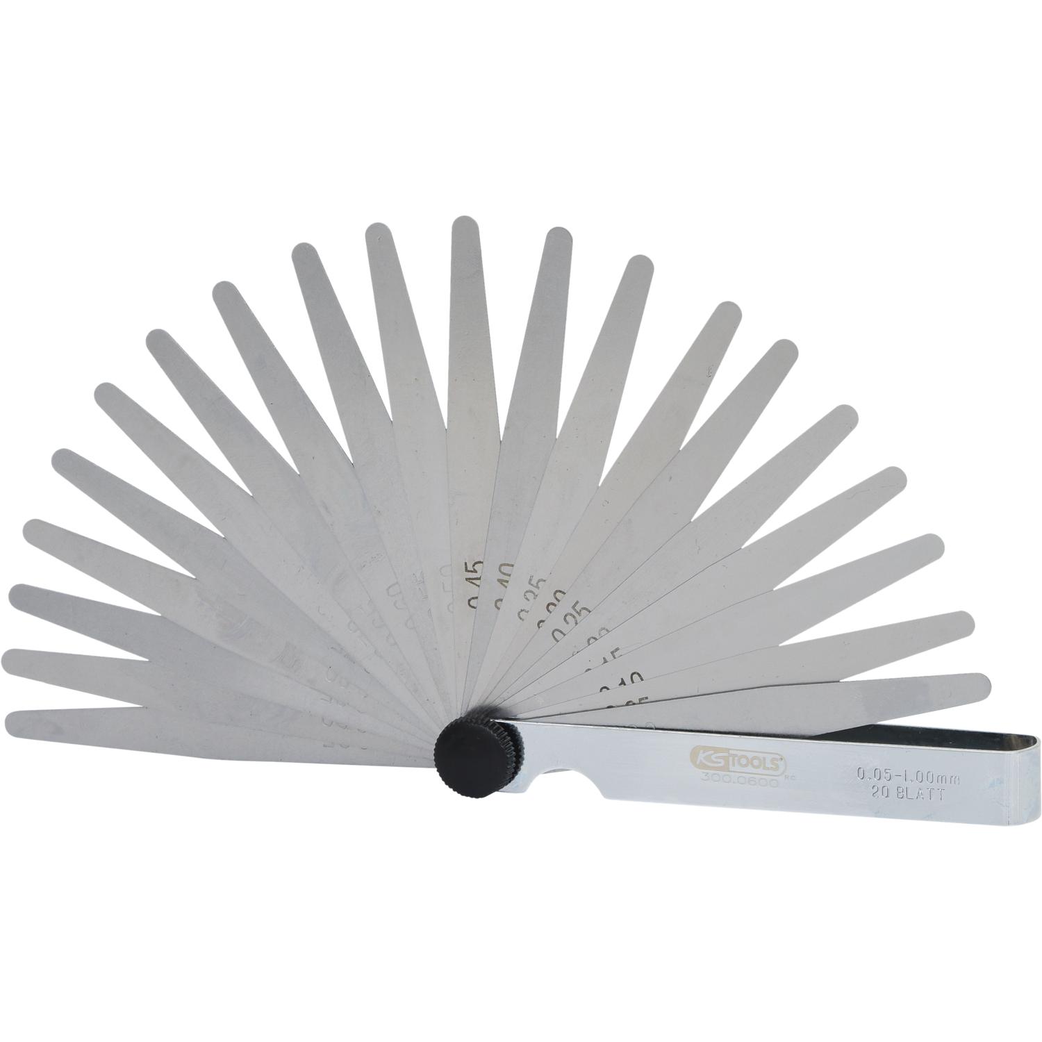 KS Tools Fühlerlehre, 20 Blatt, 0,05-1mm-1 Hauptbild