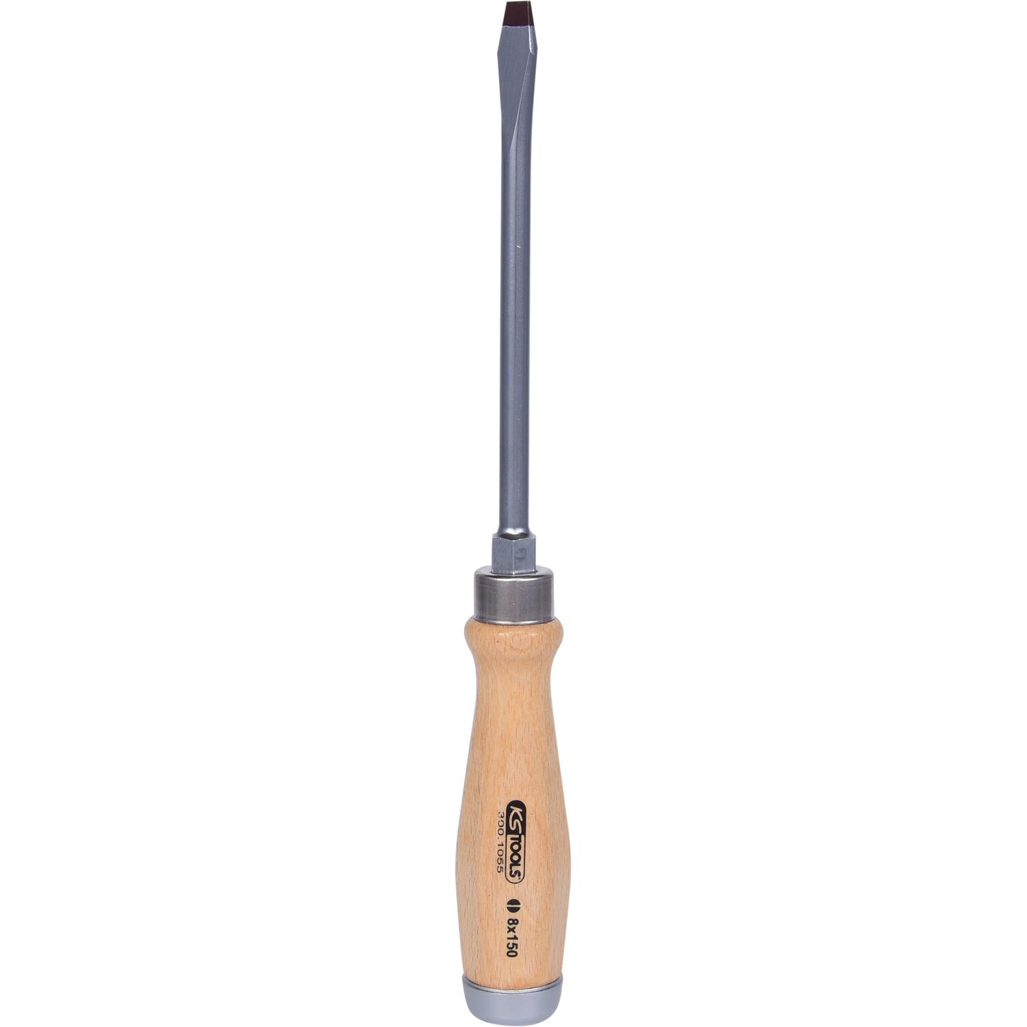 KS Tools ERGOTORQUE WOODmax Schlag-Schlitz-Schraubendreher, 8,0mm-2 Hauptbild