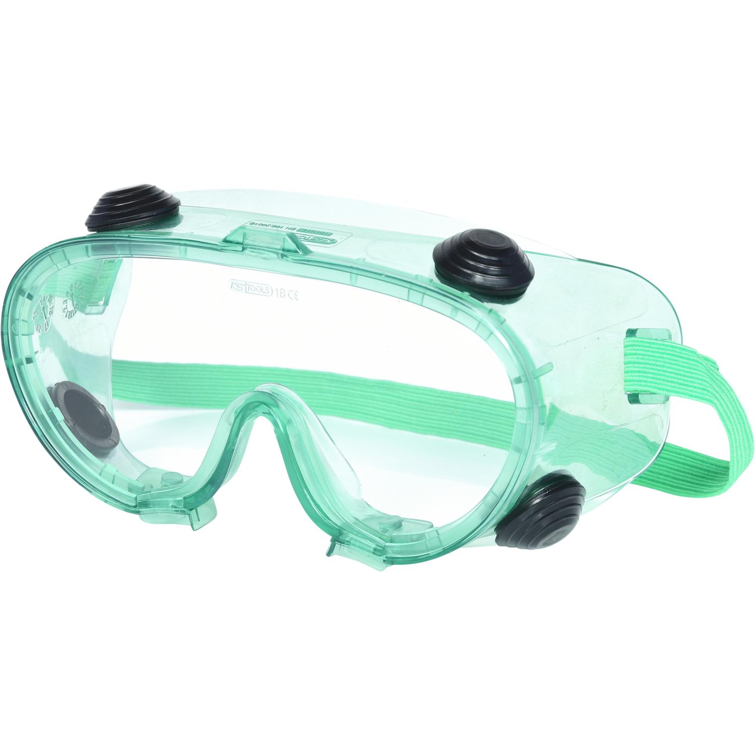 KS Tools Schutzbrille mit Gummiband-transparent, CE EN 166-2 Hauptbild