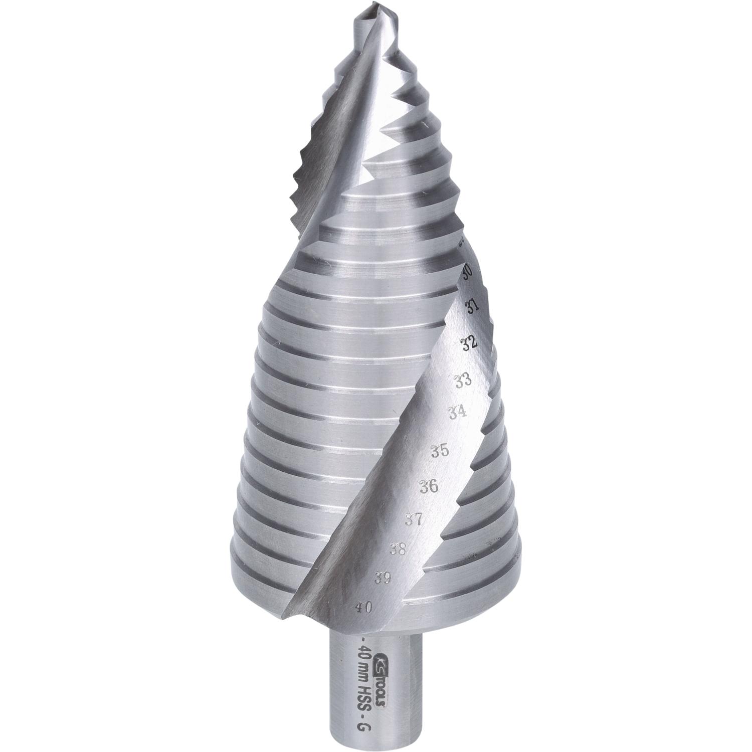 KS Tools HSS Stufenbohrer,Ø 6-40mm, 16 Stufen-1 Hauptbild