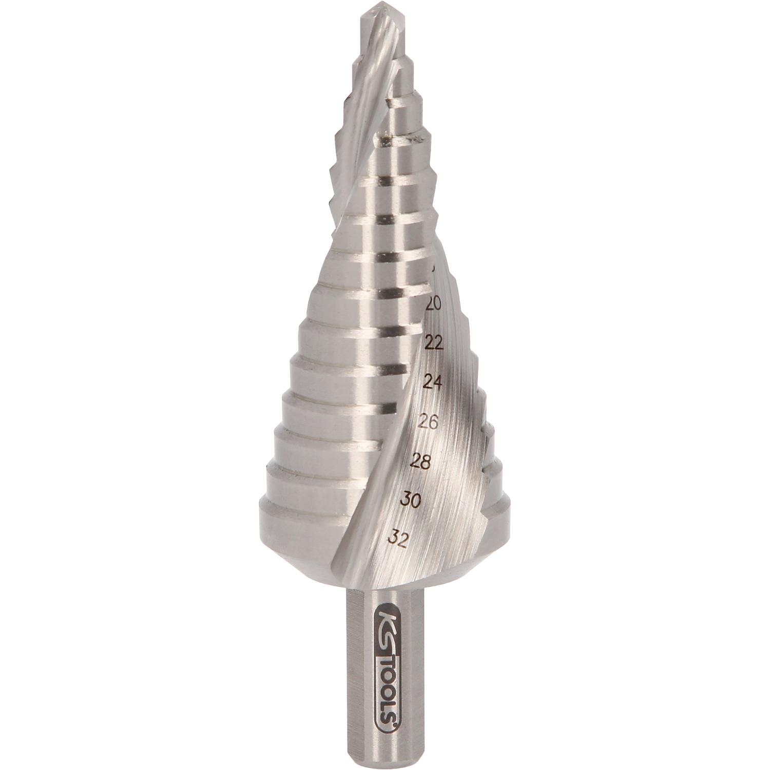 KS Tools HSS Stufenbohrer,Ø 6-32mm, 8 Stufen-1 Hauptbild