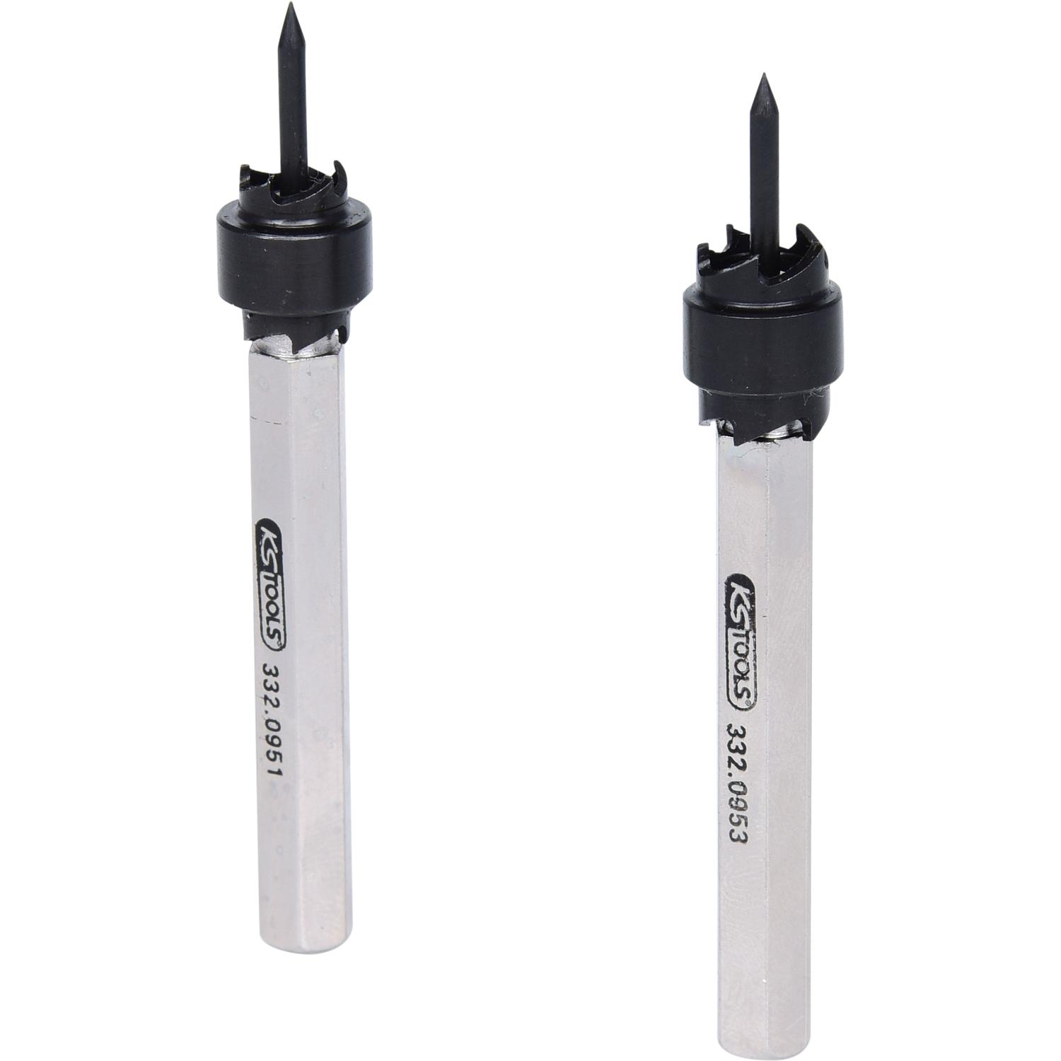 KS Tools HSS Schweißpunkt-Fräser-Satz, 2-tlg, 8-10mm-1 Hauptbild