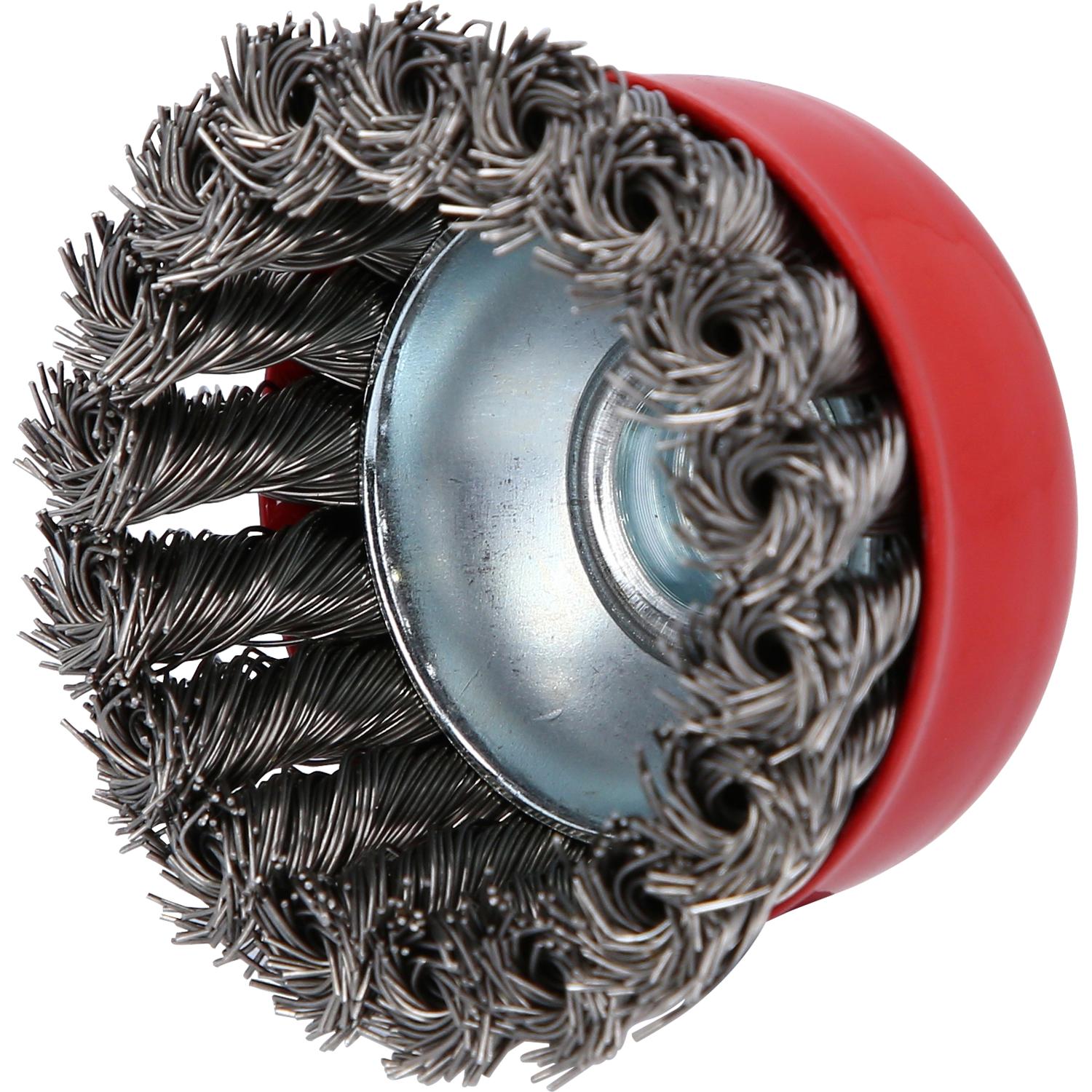KS Tools Rostfreie Stahldrahttopfbürste 0,5mm, Ø 75mm-1 Hauptbild