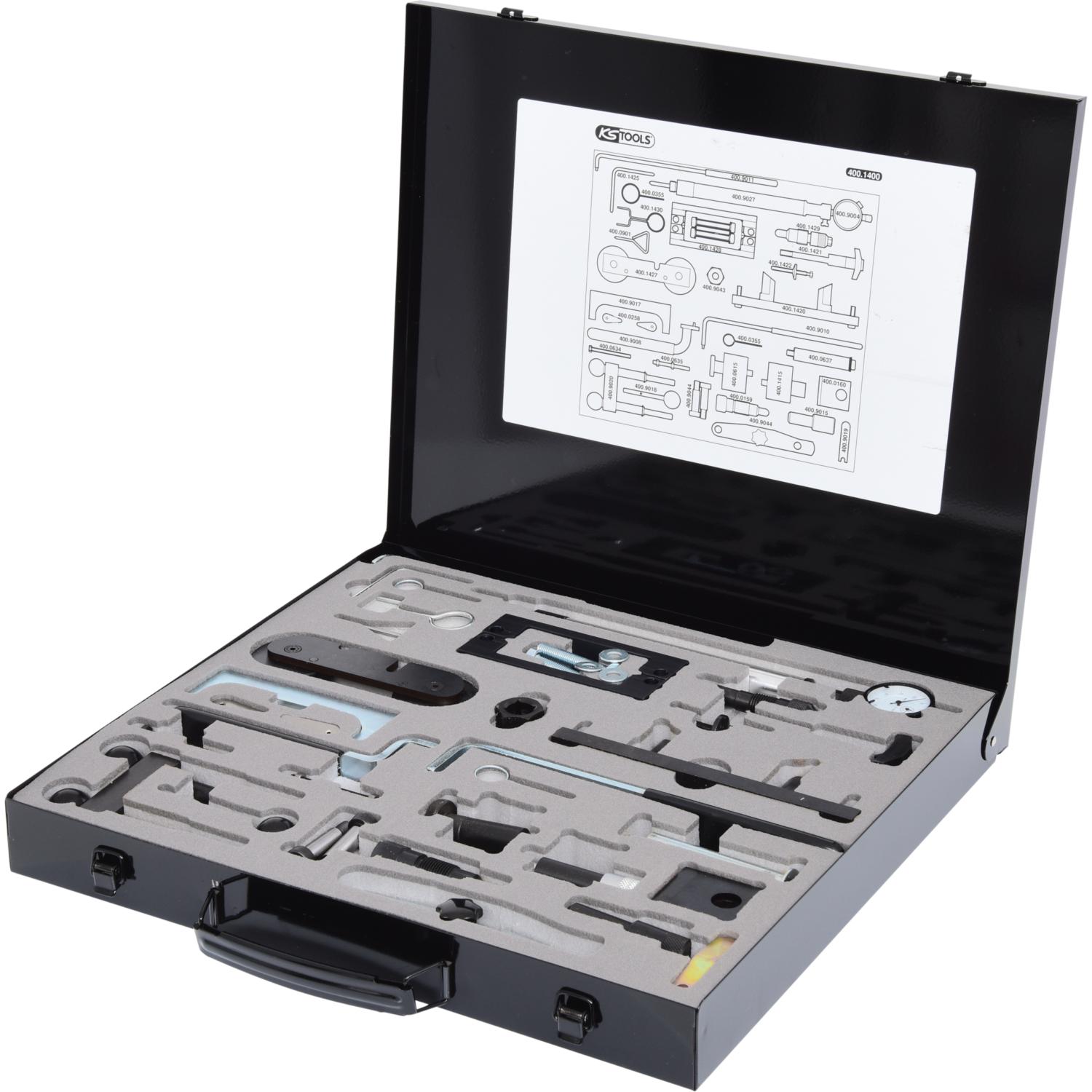 KS Tools Motoreinstell-Werkzeug-Satz für VAG, 42-tlg-2 Hauptbild