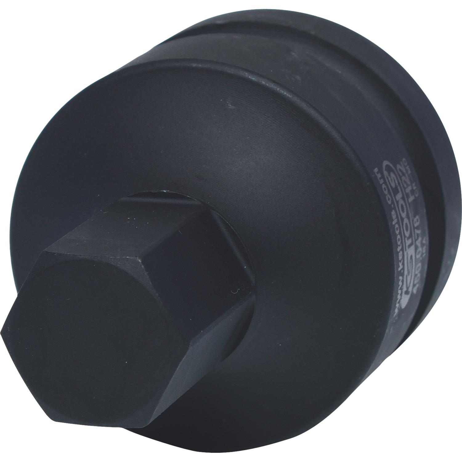KS Tools 1" Kraft-Bit-Stecknuss Innensechskant, kurz, 22 mm-1 Hauptbild