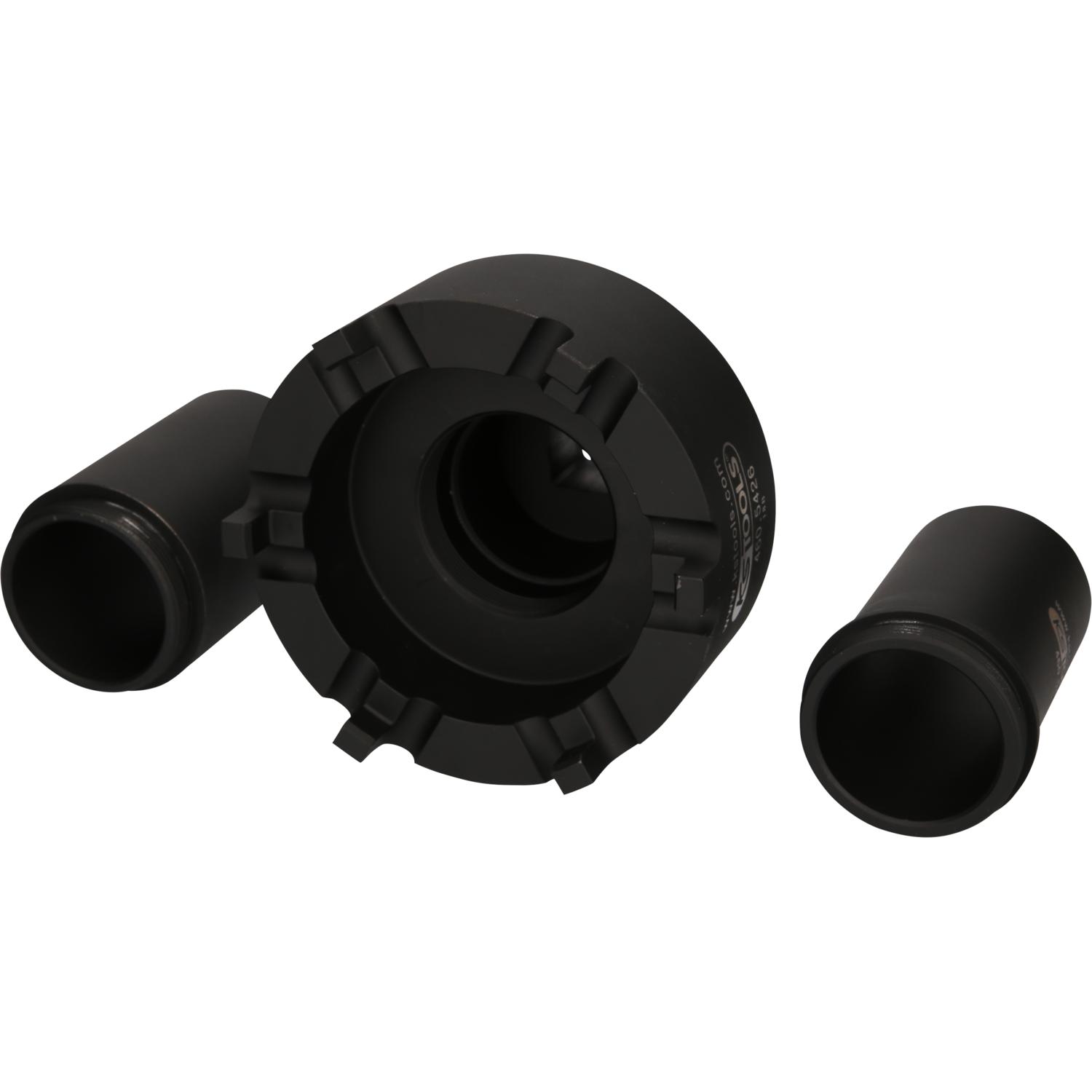 KS Tools Nutmuttern-Schlüssel-Satz mit 2 Führungsrohren für Mercedes, Ø 113 mm , 3-tlg-1 Hauptbild