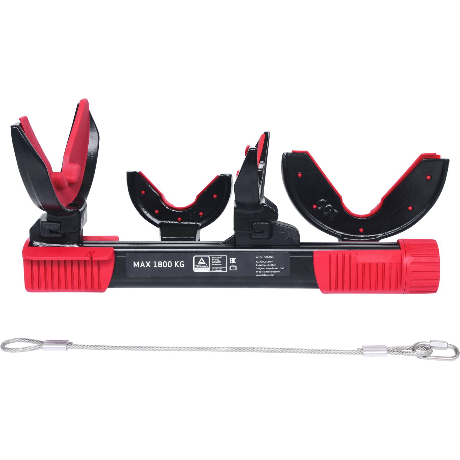 KS Tools Federspanner-Satz, 6-tlg, max. Belastung 1800kg-2 Hauptbild