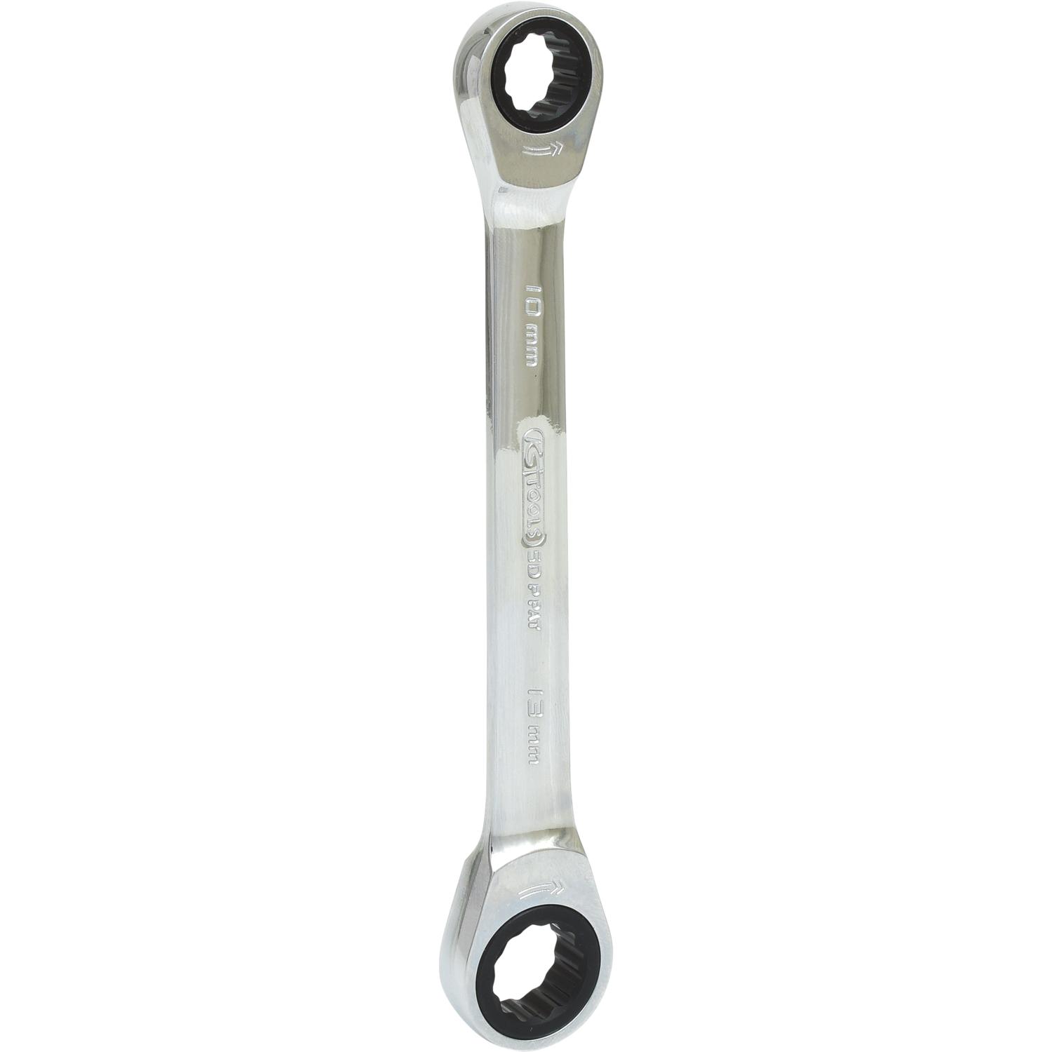 KS Tools GEARplus Doppel-Ratschenringschlüssel, 10x13mm-1 Hauptbild