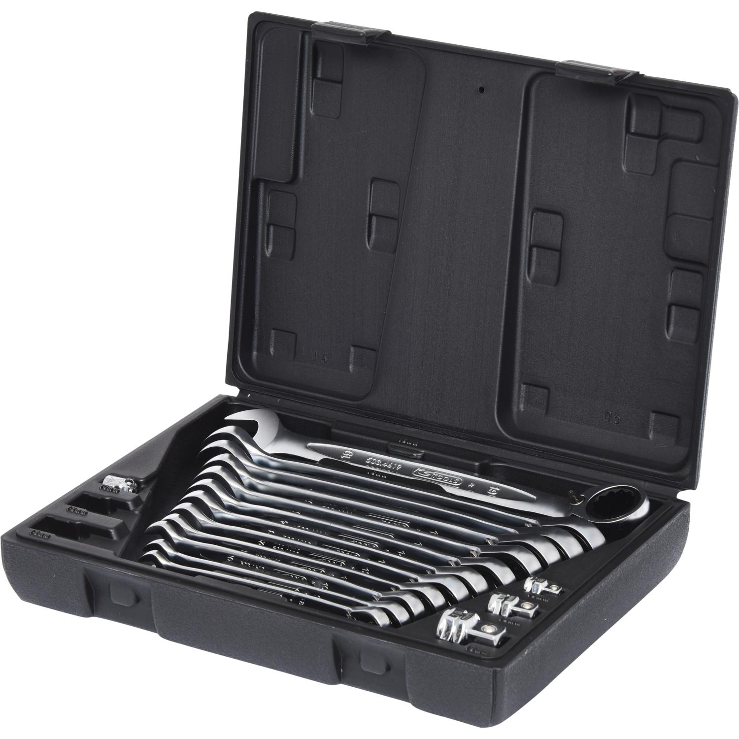 KS Tools GEARplus Ratschenringmaulschlüssel-Satz, umschaltbar,16-tlg-2 Hauptbild