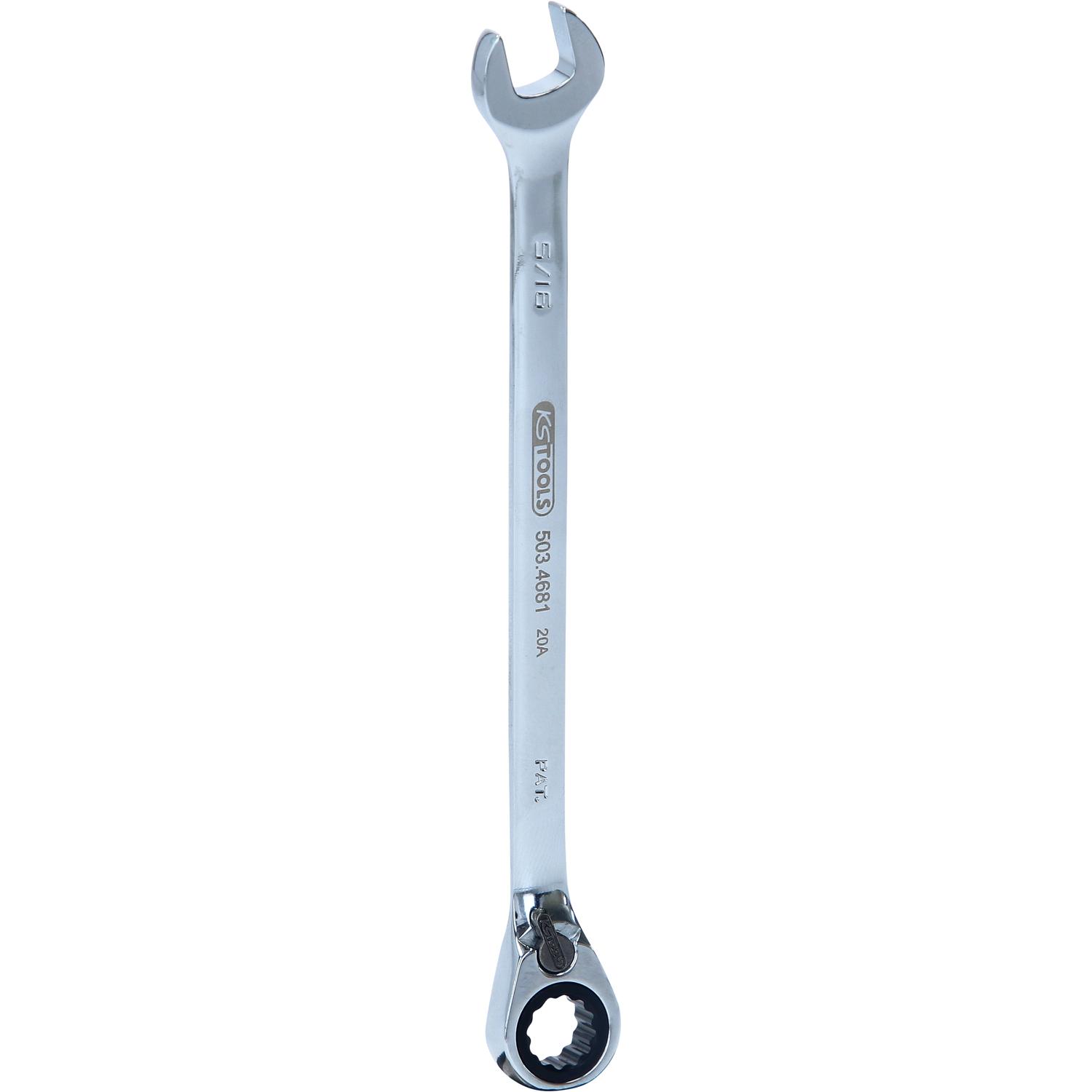 KS Tools GEARplus Ratschenringmaulschlüssel,umschaltbar,5/16"-1 Hauptbild