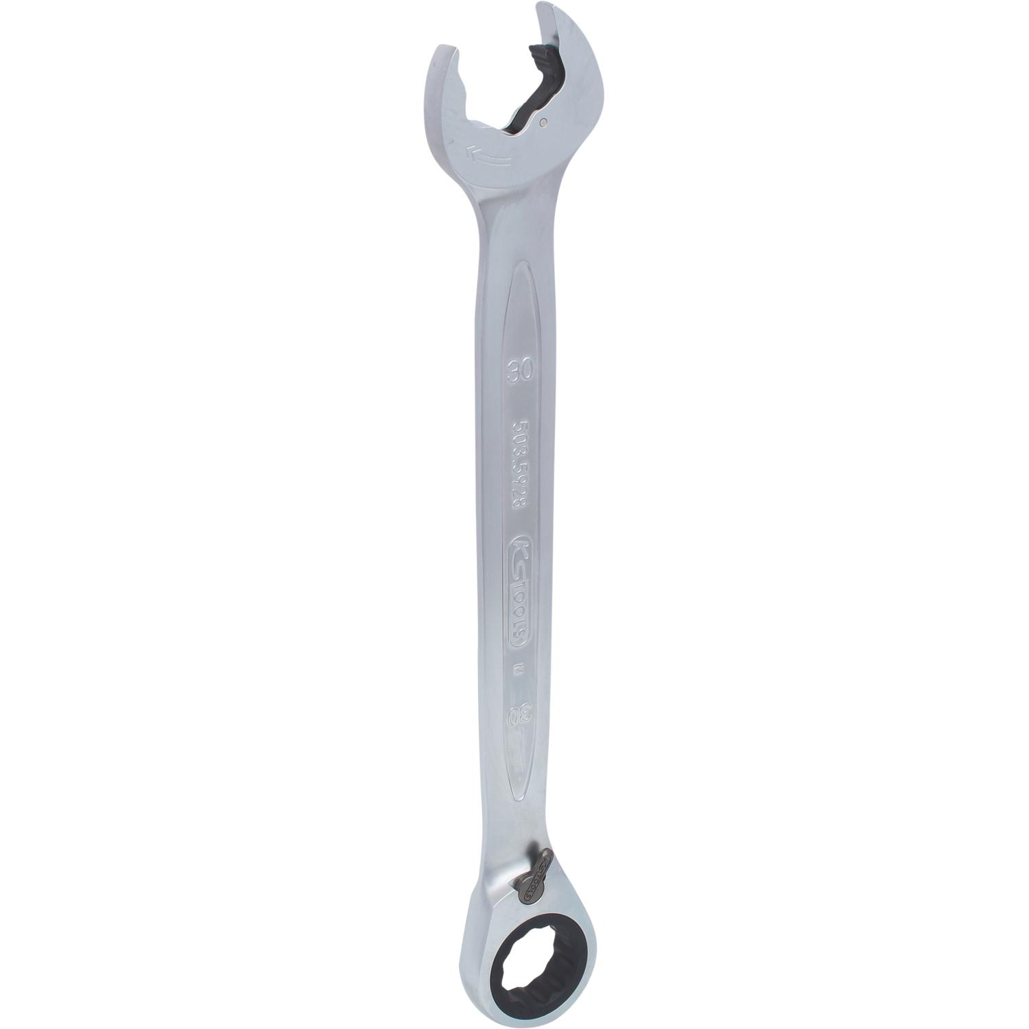 KS Tools DUO GEARplus Ringmaulschlüssel,Maul-Ratschenfunktion 30mm, umschaltbar-3 Hauptbild