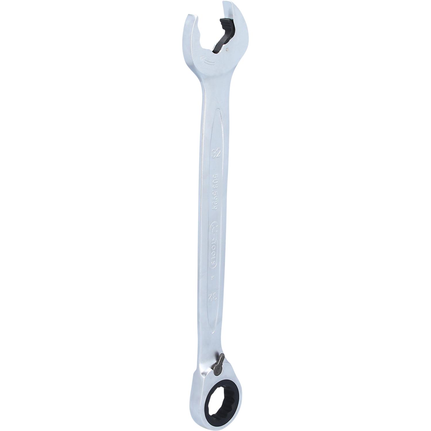 KS Tools DUO GEARplus Ringmaulschlüssel,Maul-Ratschenfunktion 32mm, umschaltbar-2 Hauptbild