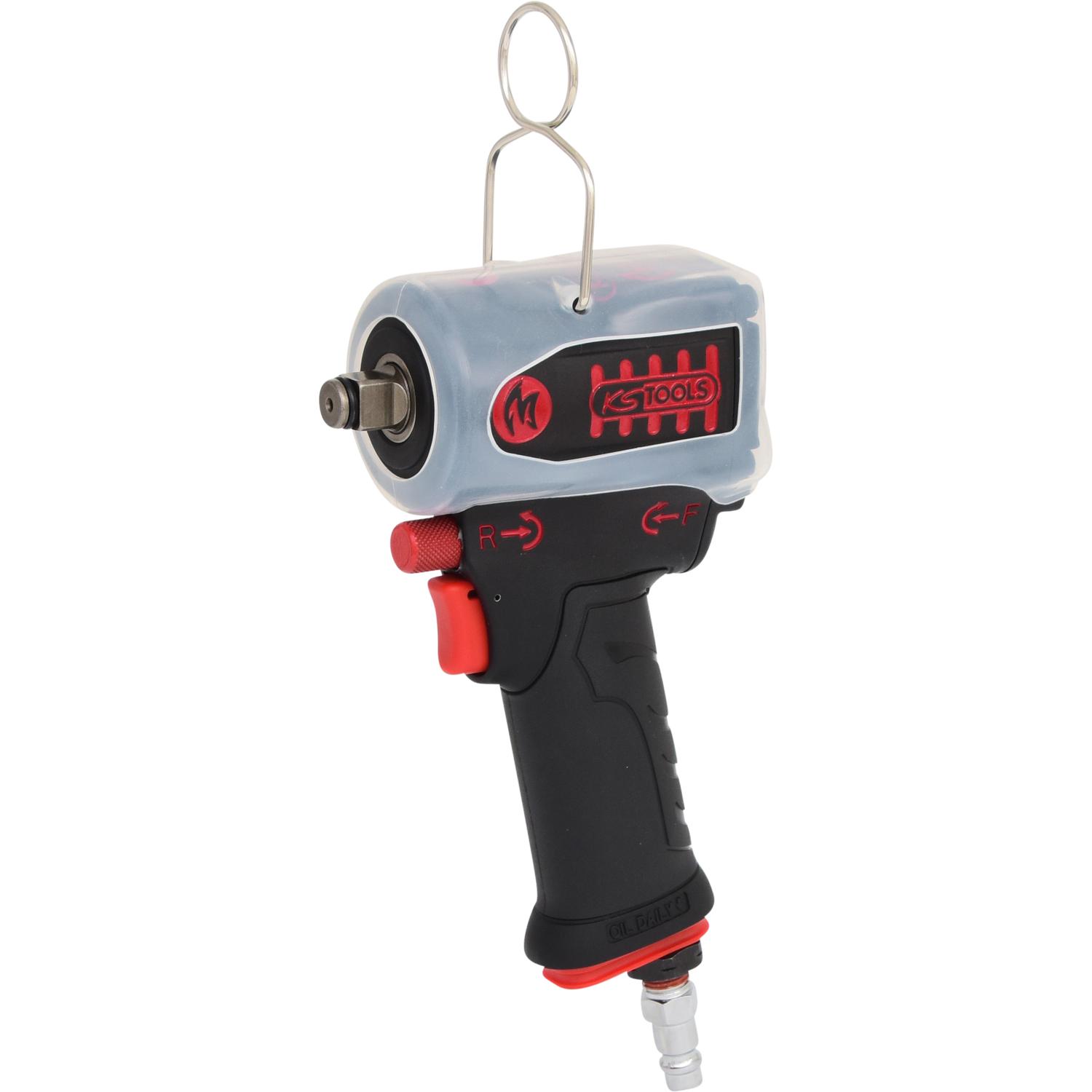 KS Tools 1/2" miniMONSTER Hochleistungs-Druckluft-Schlagschrauber 1.390 Nm, mit Schutzhülle-2 Hauptbild