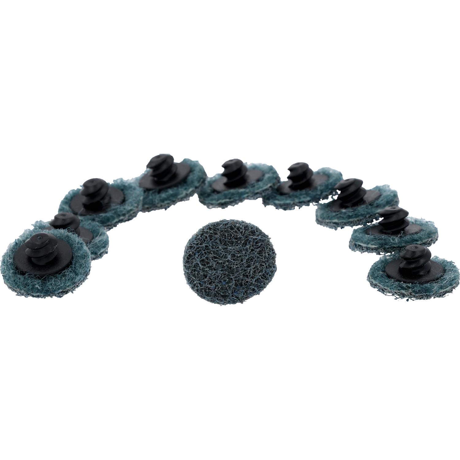 KS Tools Ersatz-Schleifpads, Ø26,7mm, Körnung 300, 10er Pack-1 Hauptbild