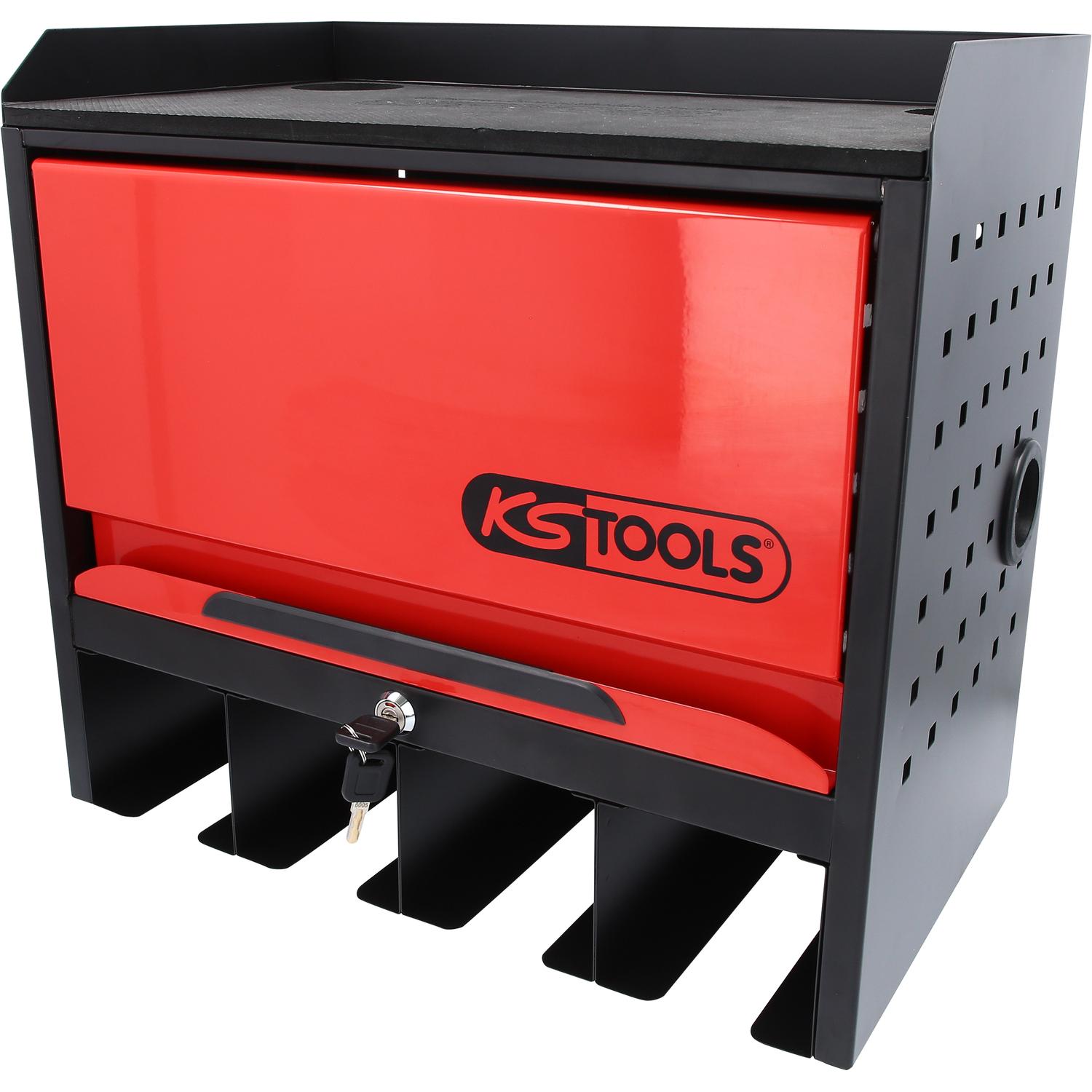KS Tools eMONSTER Werkzeugschrank zur Wandmontage mit 1 Tür, H435xB480xT282mm-2 Hauptbild