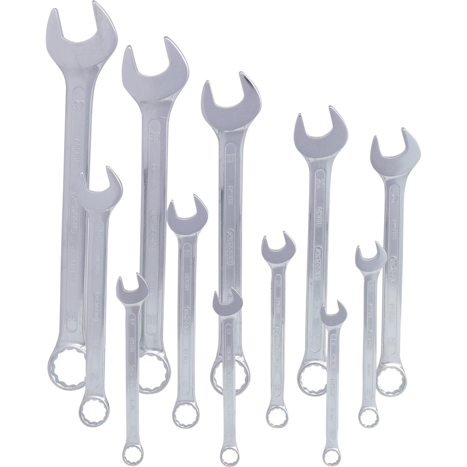 KS Tools Ringmaulschlüssel-Satz, abgewinkelt, 12-tlg 10-32mm-2 Hauptbild