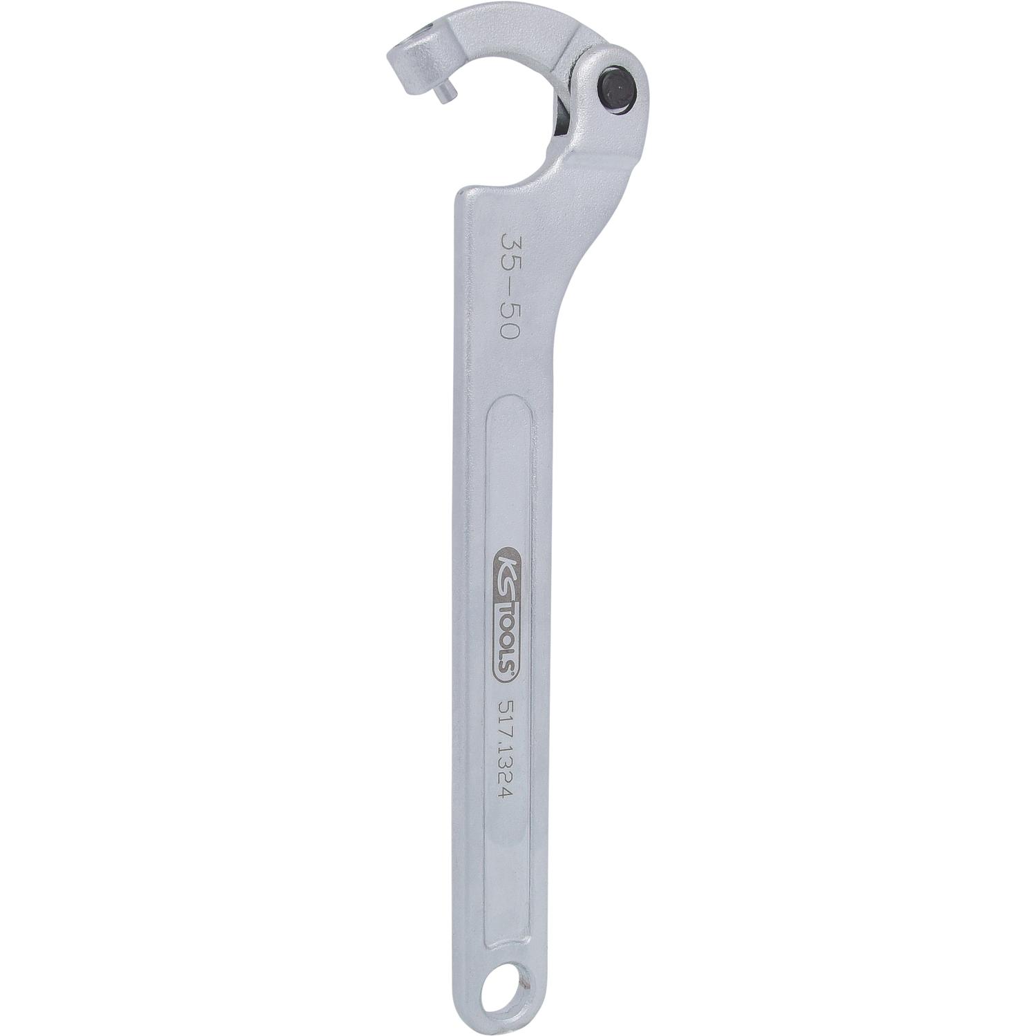 KS Tools Gelenk-Hakenschlüssel mit Zapfen, 35-50mm-1 Hauptbild