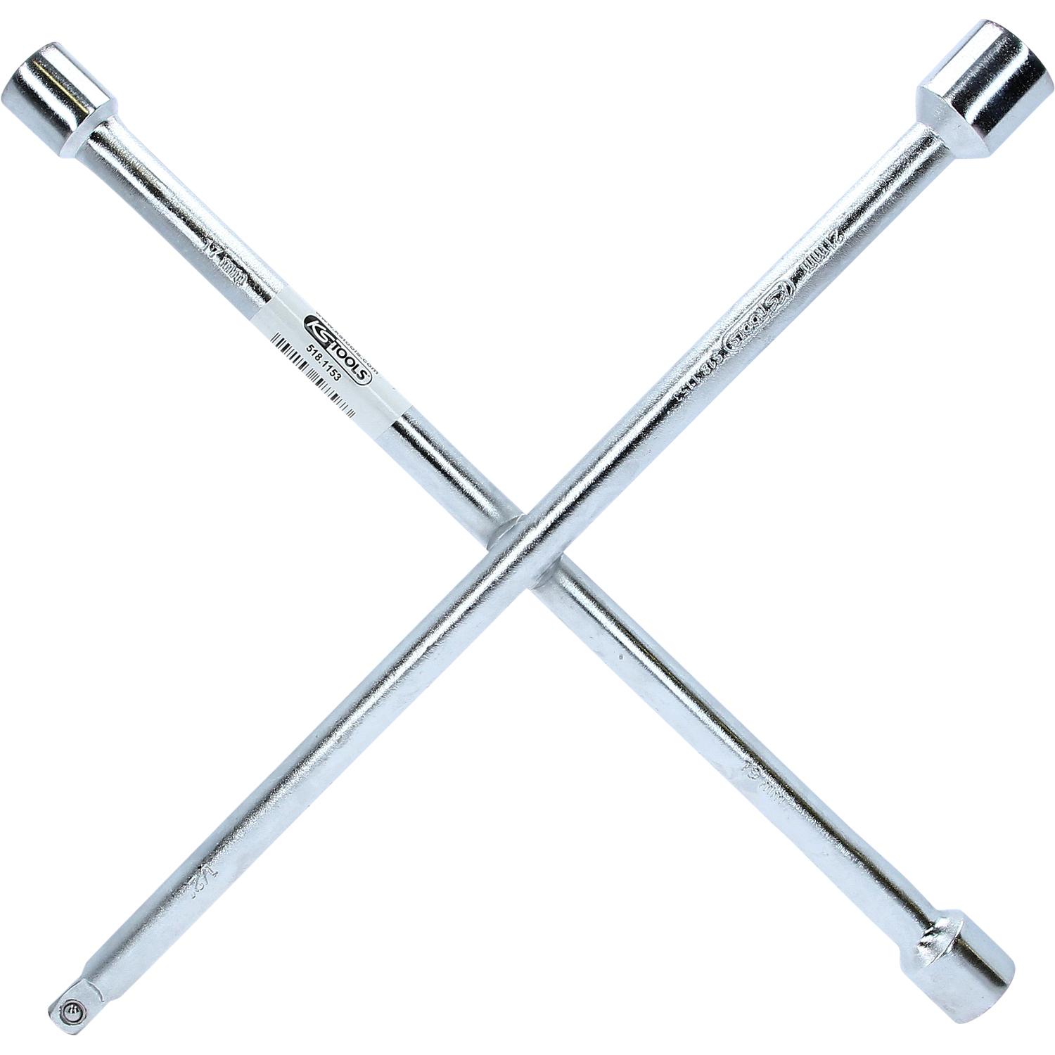 KS Tools Radkreuzschlüssel f.PKW,1/2"x17x19x21mm-1 Hauptbild