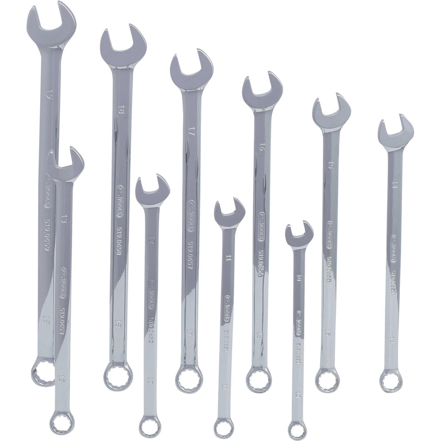 KS Tools CHROMEplus Ringmaulschlüssel-Satz, XL, 10-tlg-2 Hauptbild