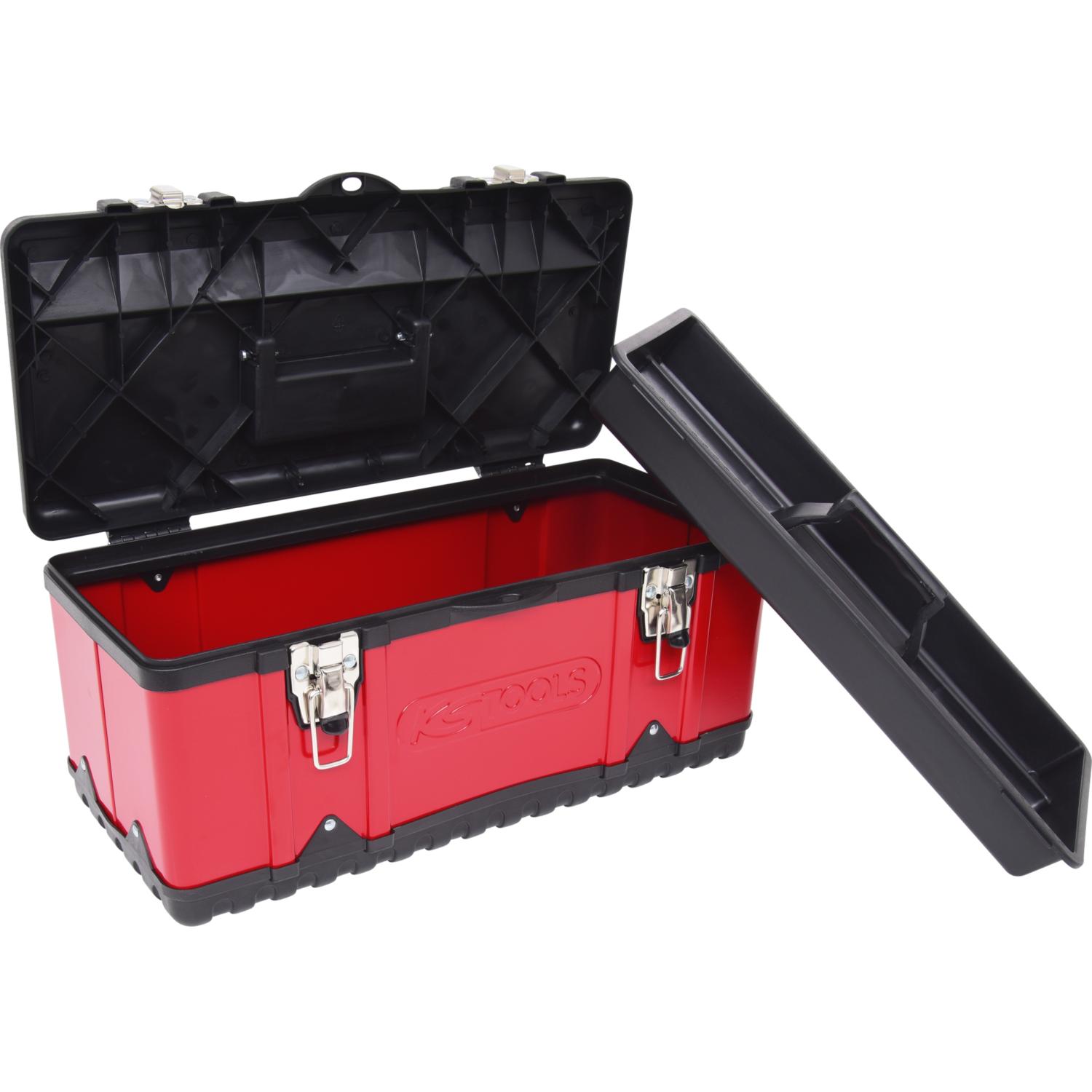 KS Tools Kunststoff-Stahlblech-Werkzeugkiste, 470x238x203mm-2 Hauptbild
