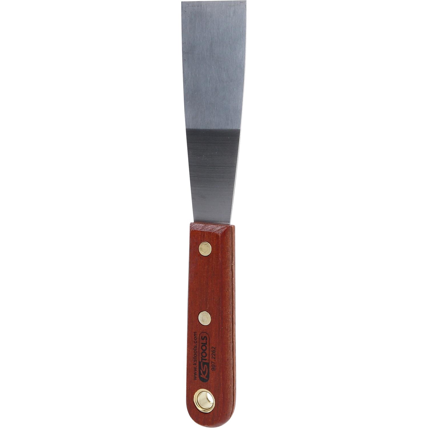 KS Tools EDELSTAHL Spachtel, 38mm, mit Holzgriff-1 Hauptbild