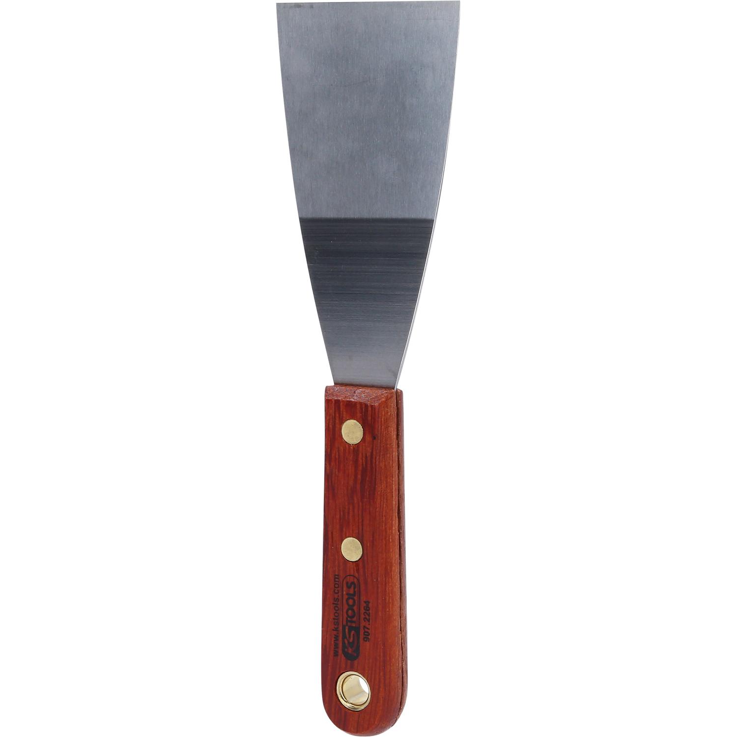 KS Tools EDELSTAHL Spachtel, 63mm, mit Holzgriff-1 Hauptbild