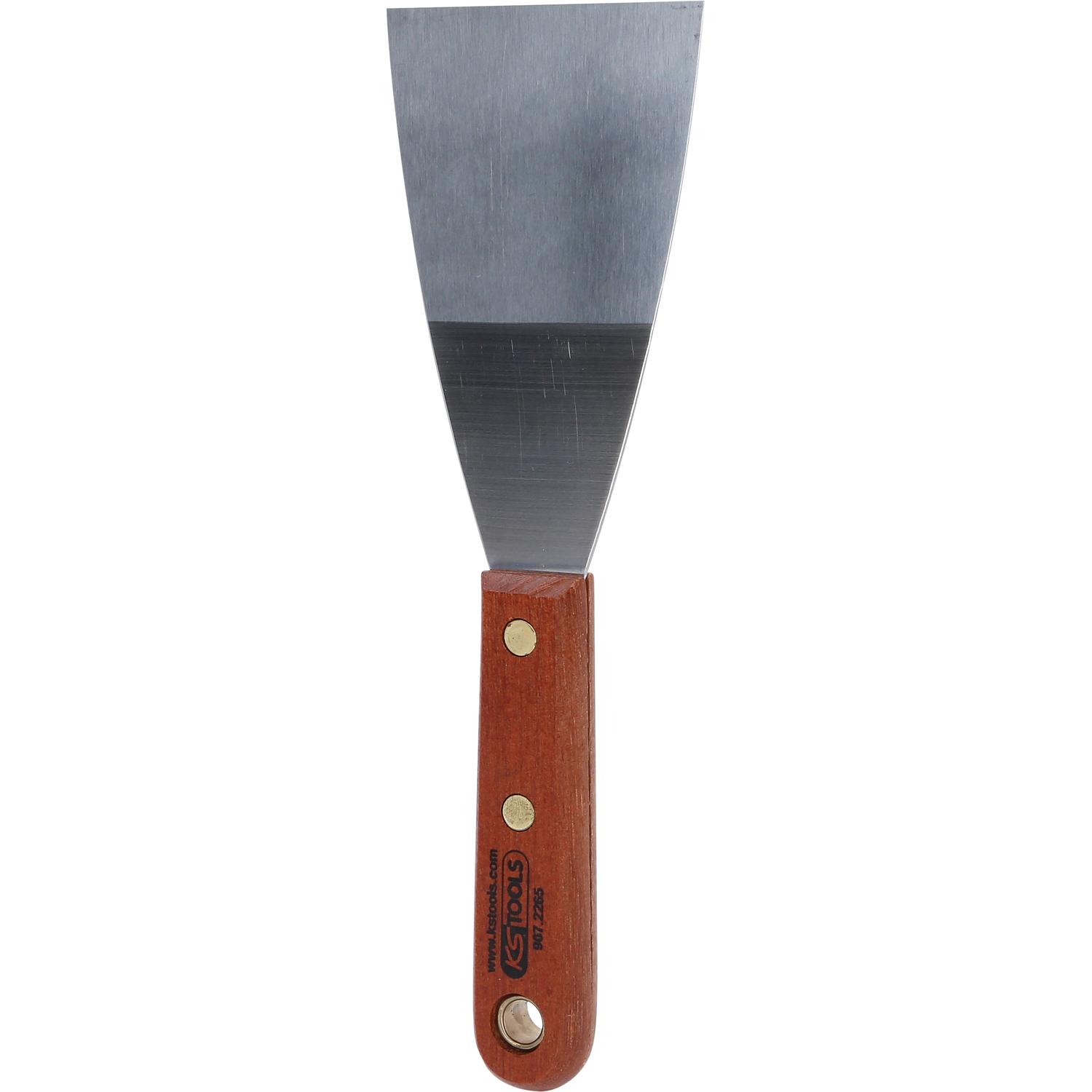 KS Tools EDELSTAHL Spachtel, 75mm, mit Holzgriff-1 Hauptbild
