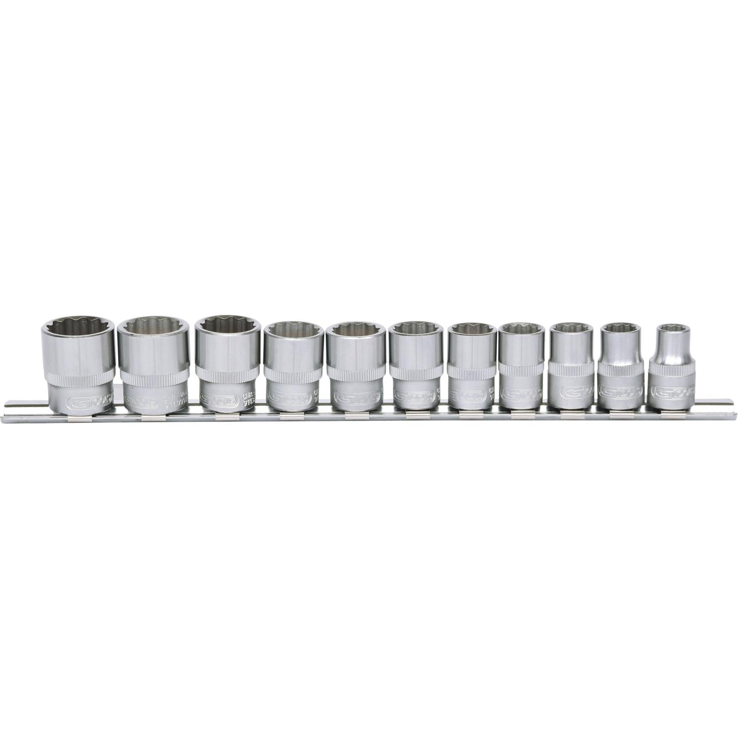 KS Tools 3/8" 12-kant-Stecknuss-Satz, 11-tlg-1 Hauptbild