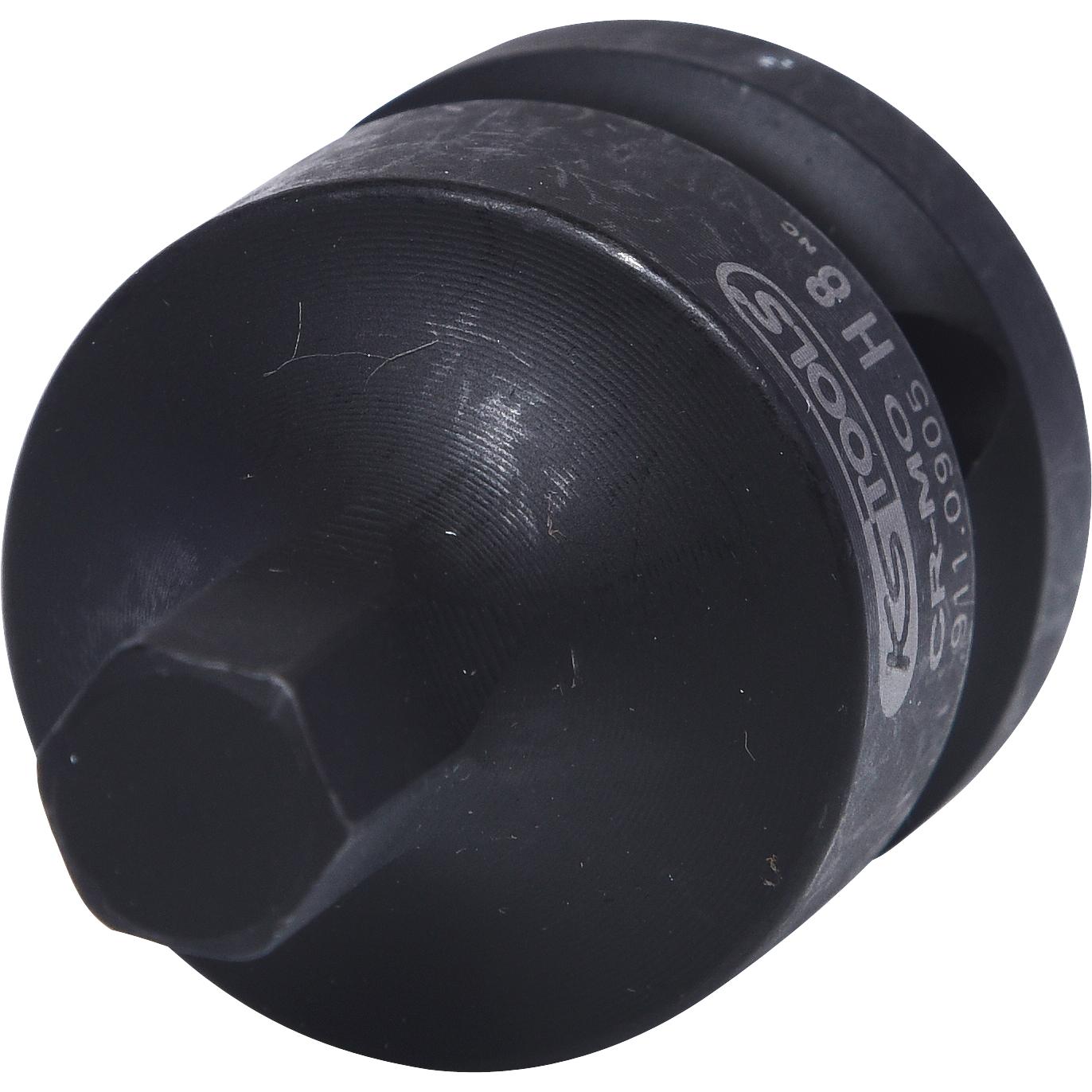 KS Tools 1/2" Kraft-Bit-Stecknuss Innensechskant, kurz, 8 mm-1 Hauptbild