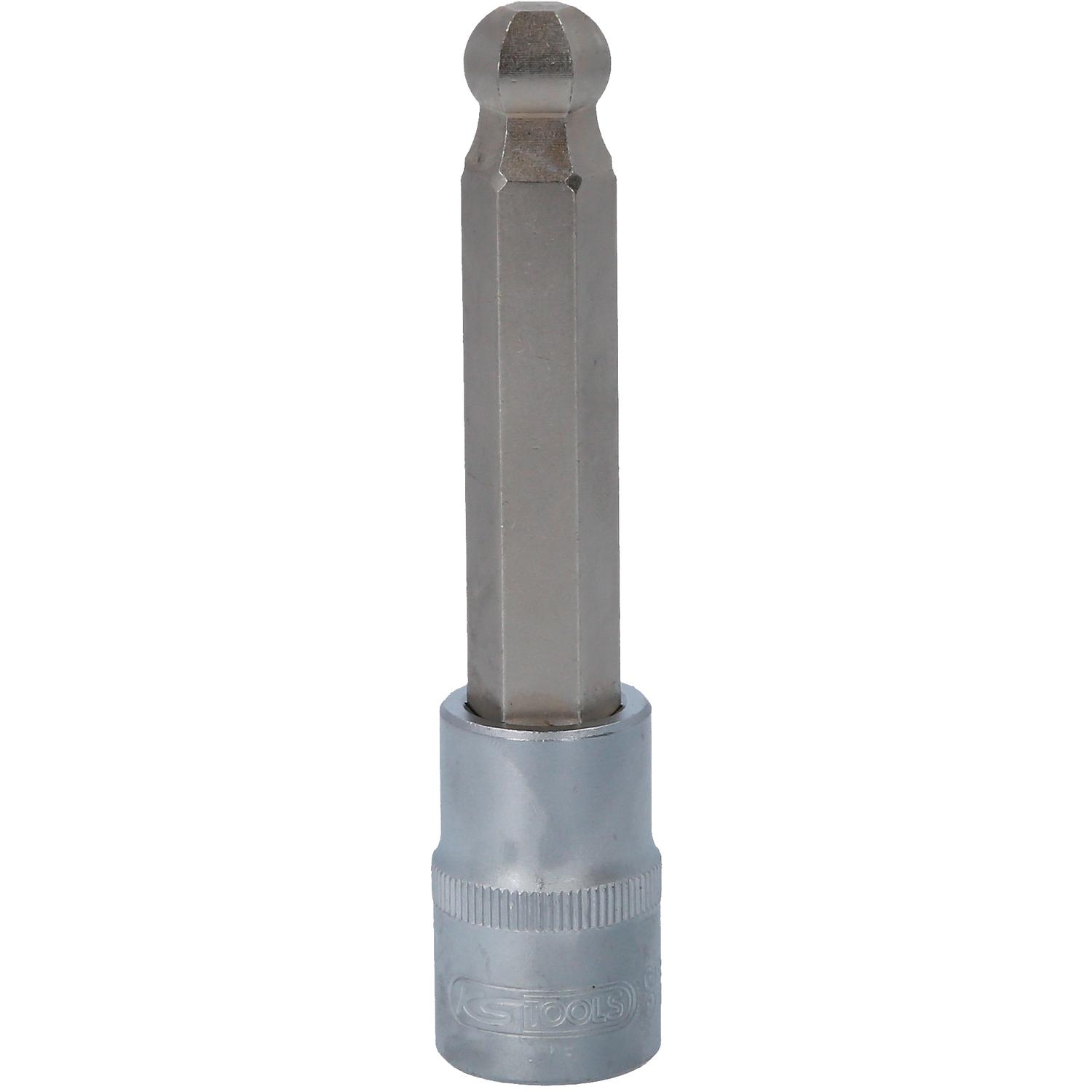 KS Tools 1/2" Bit-Stecknuss Innensechskant mit Kugelkopf, lang, 13mm-2 Hauptbild