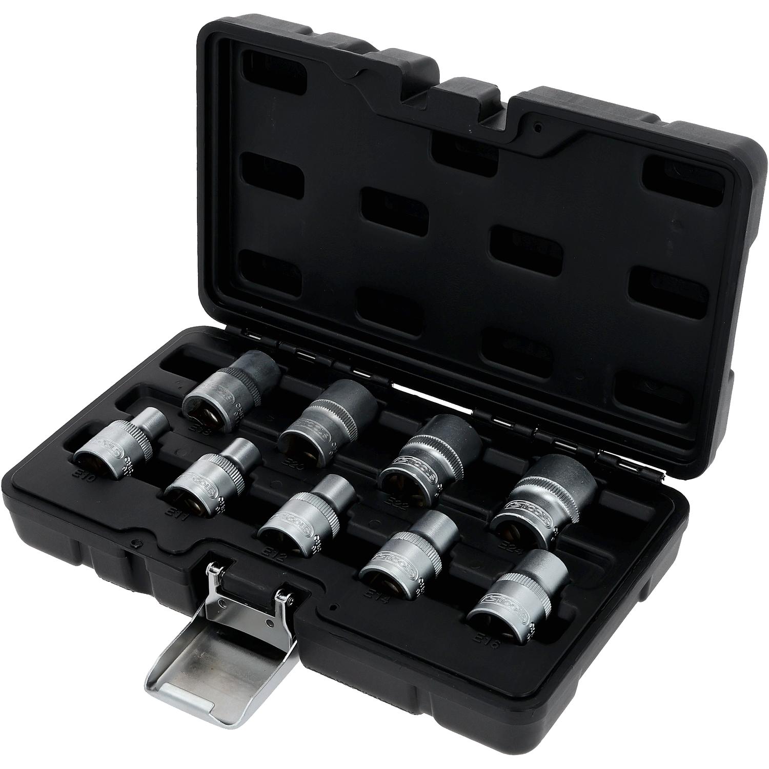 KS Tools 1/2" Torx-E-Stecknuss-Satz, 9-tlg, E10-E24-2 Hauptbild