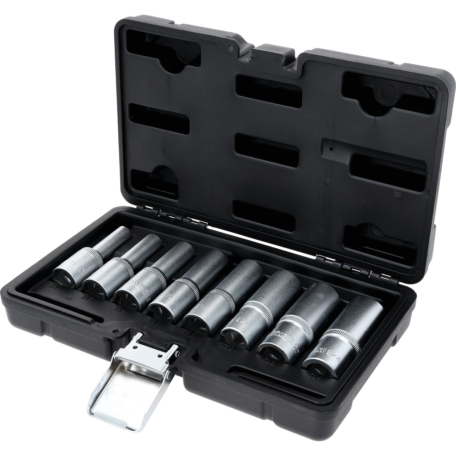 KS Tools 1/2" Torx-E-Stecknuss-Satz, lang, 8-tlg, E10-E24-2 Hauptbild