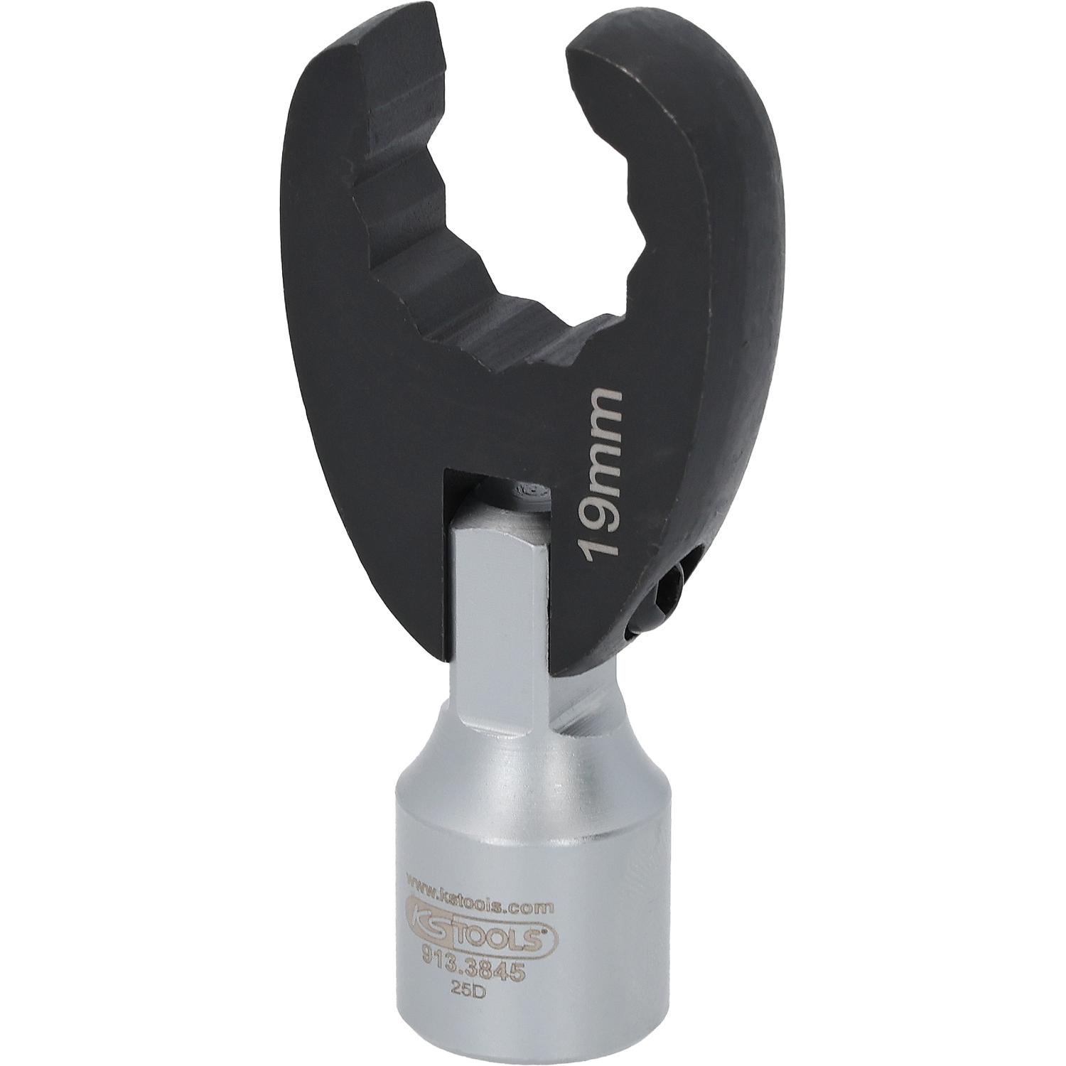 KS Tools 12-kant-Einsteck-Maulschlüssel, 19 mm, mit Gelenk, 3/8"-1 Hauptbild