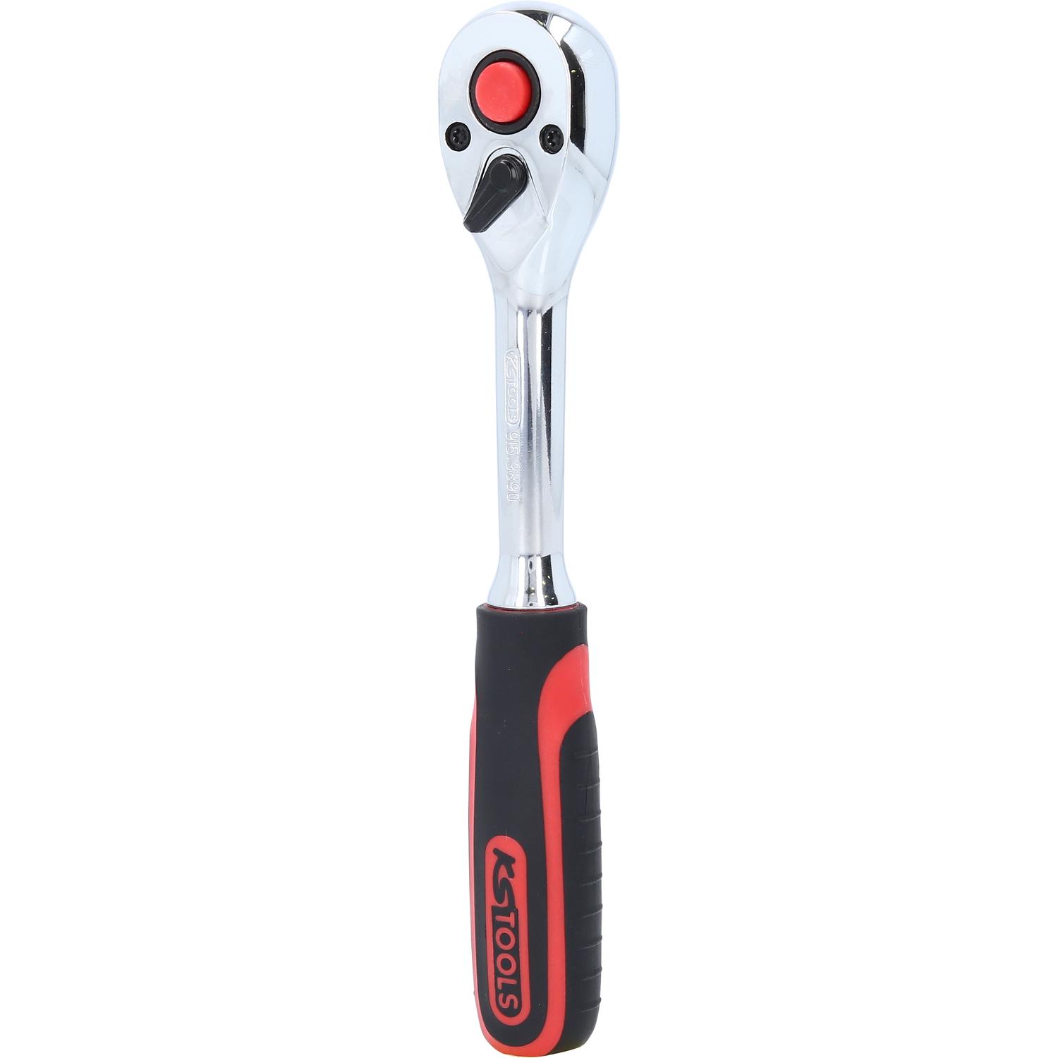 KS Tools 3/8" CHROMEplus Umschaltknarre, 72 Zahn, Kunststoffgriff-1 Hauptbild
