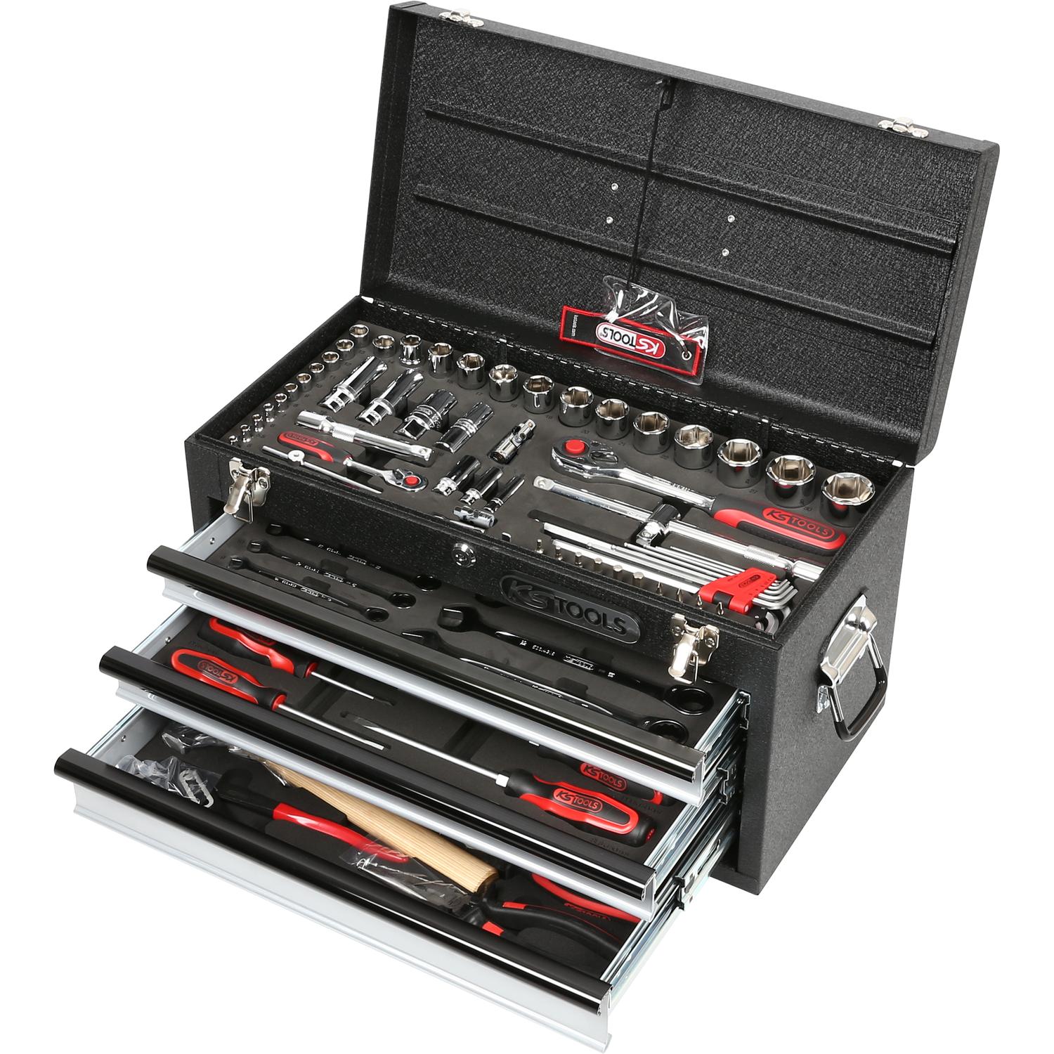 KS Tools 1/4"+1/2" CHROMEplus Universal-Werkzeug-Satz, 99-tlg GEAR-2 Hauptbild
