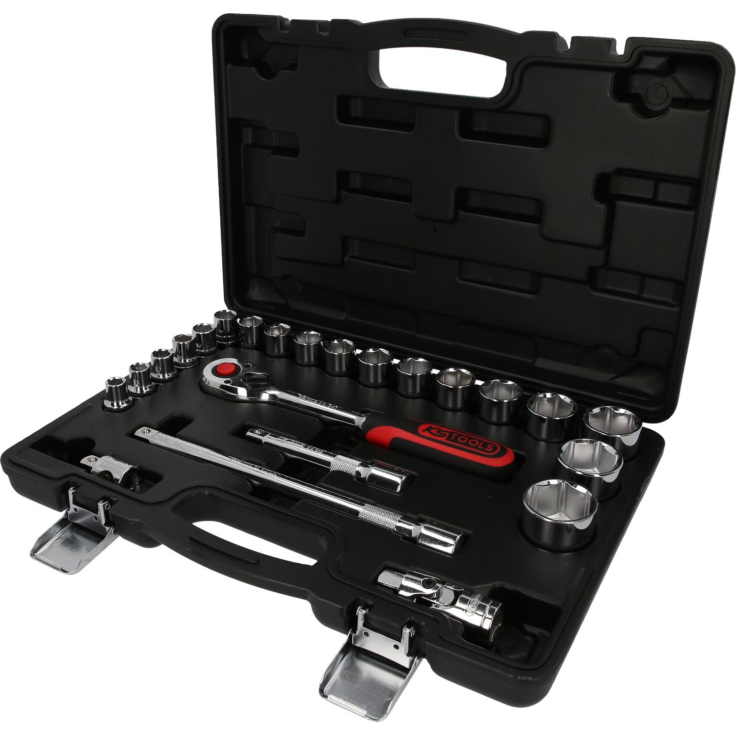 KS Tools 1/2" CHROMEplus Steckschlüssel-Satz, 23-tlg-2 Hauptbild