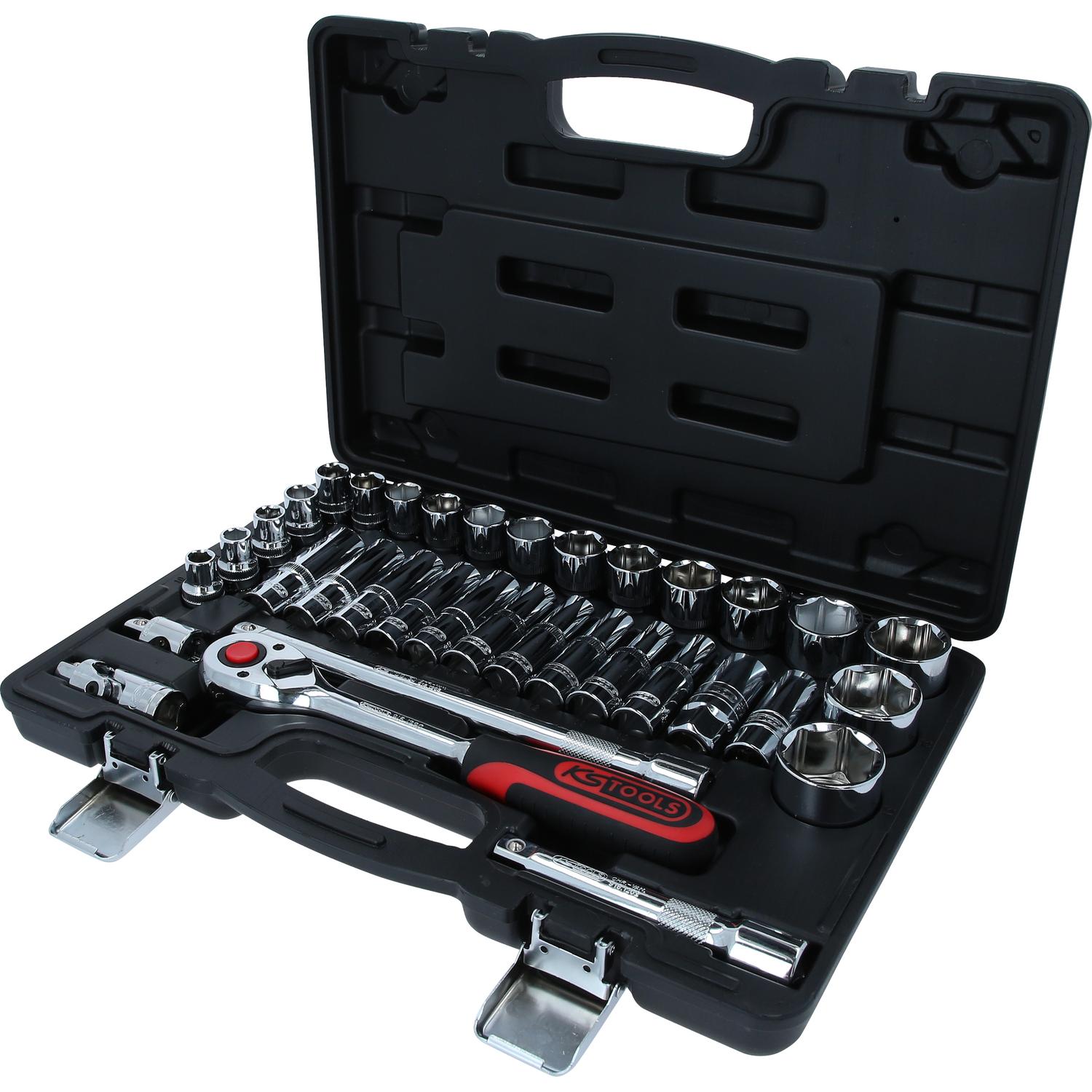 KS Tools 1/2" CHROMEplus Steckschlüssel-Satz, 35-tlg-2 Hauptbild