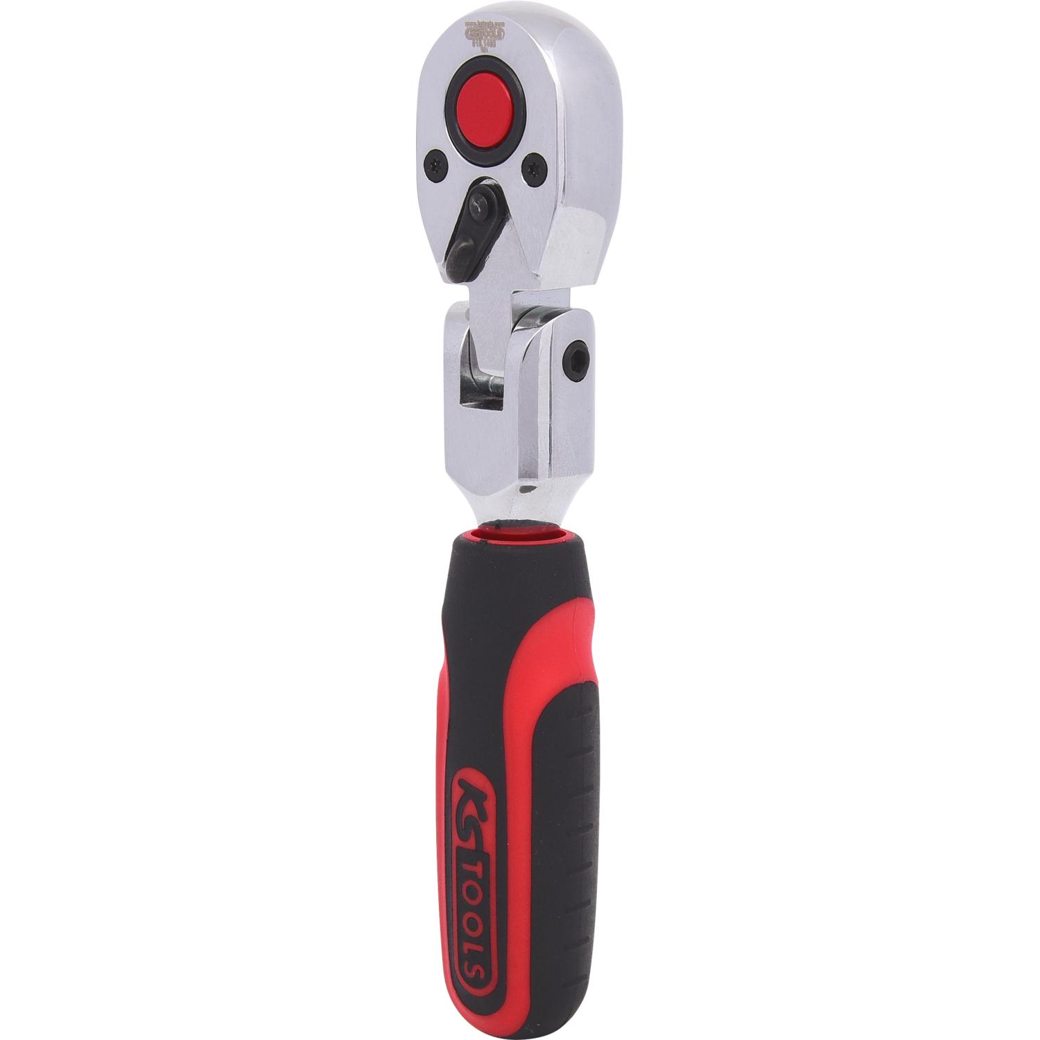 KS Tools 1/4" CHROMEplus Gelenk-Umschaltknarre, 72 Zahn-1 Hauptbild