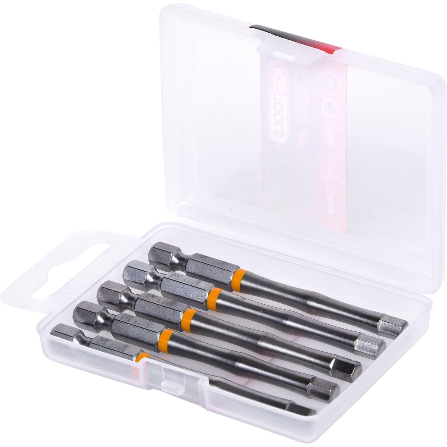 KS Tools 1/4" TORSIONpower Bit Innen6kant, 75mm, 5mm, 5er Pack-2 Hauptbild