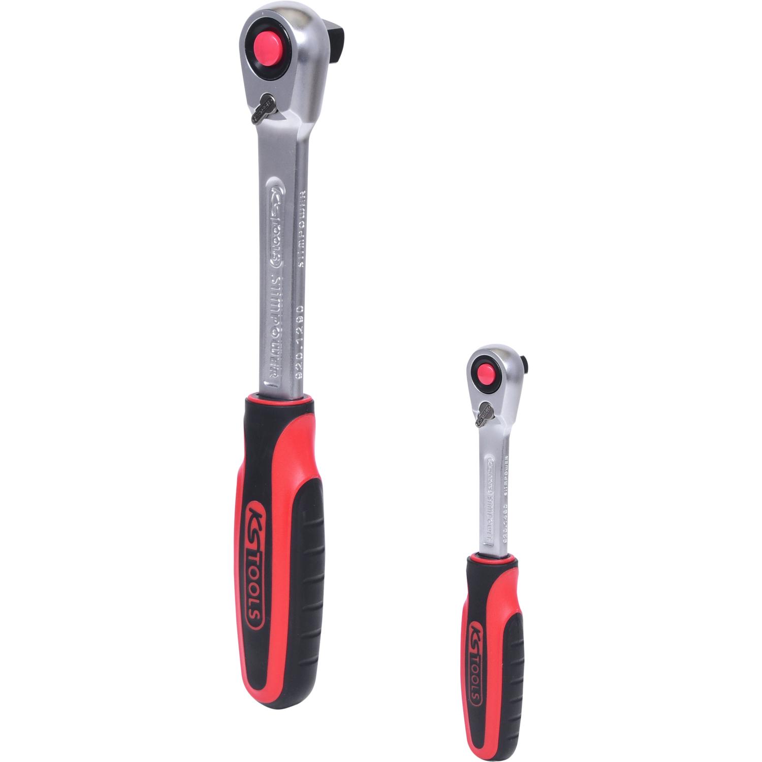 KS Tools SlimPOWER Umschaltknarren-Satz, 2-tlg 1/4"+1/2"-2 Hauptbild