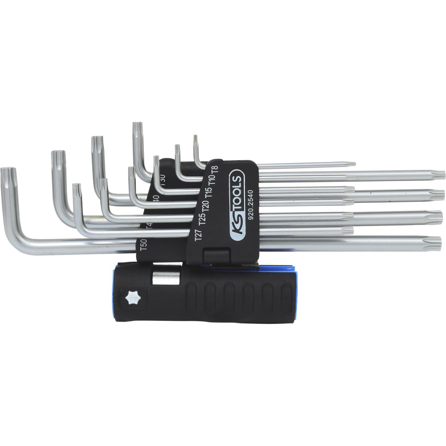 KS Tools 3 in 1 Torx-Winkelstiftschlüssel-Satz,10-tlg XL-1 Hauptbild