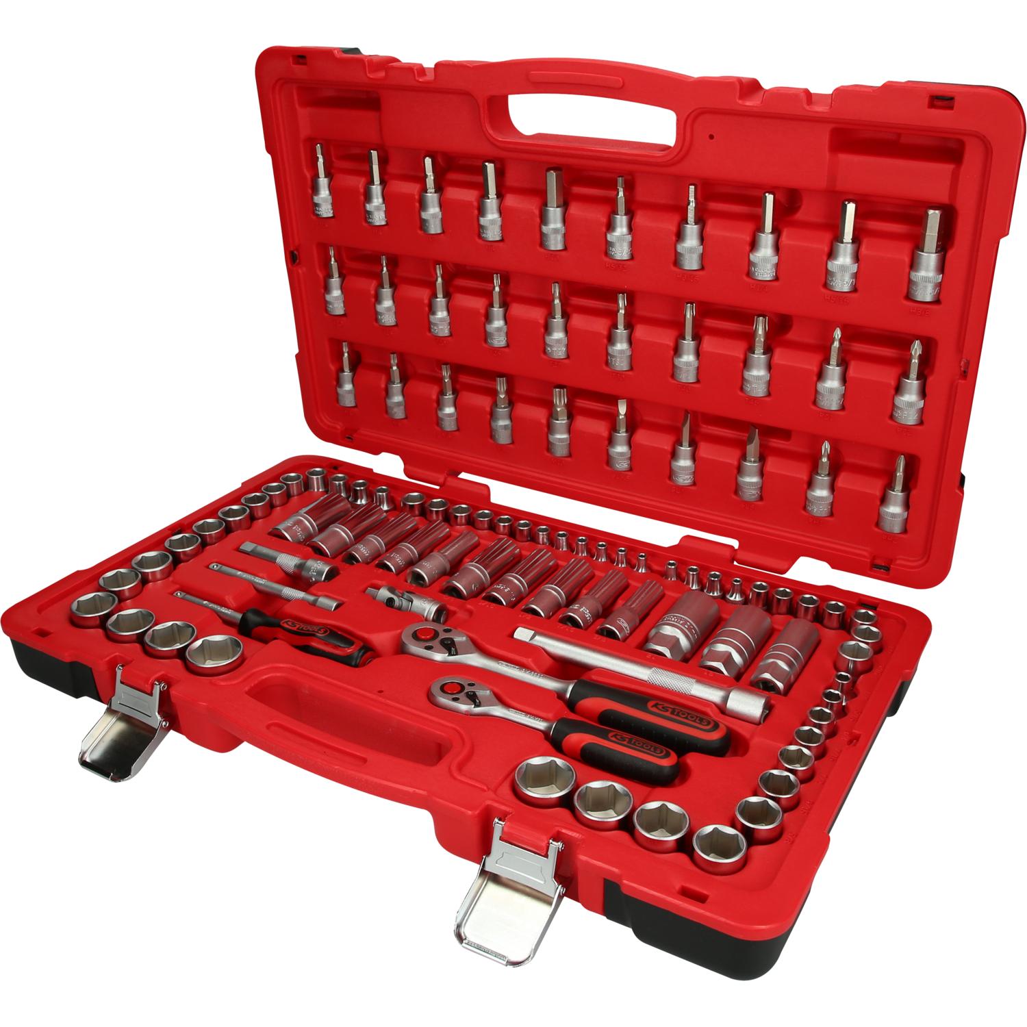 KS Tools 1/4"+3/8" Steckschlüssel-Satz, 100-tlg-1 Hauptbild