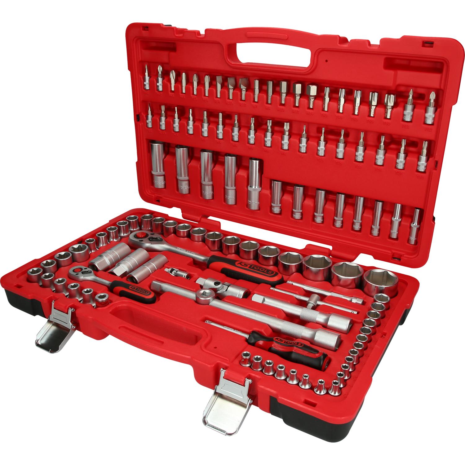 KS Tools 1/4"+1/2" Steckschlüssel-Satz, 110-tlg-1 Hauptbild
