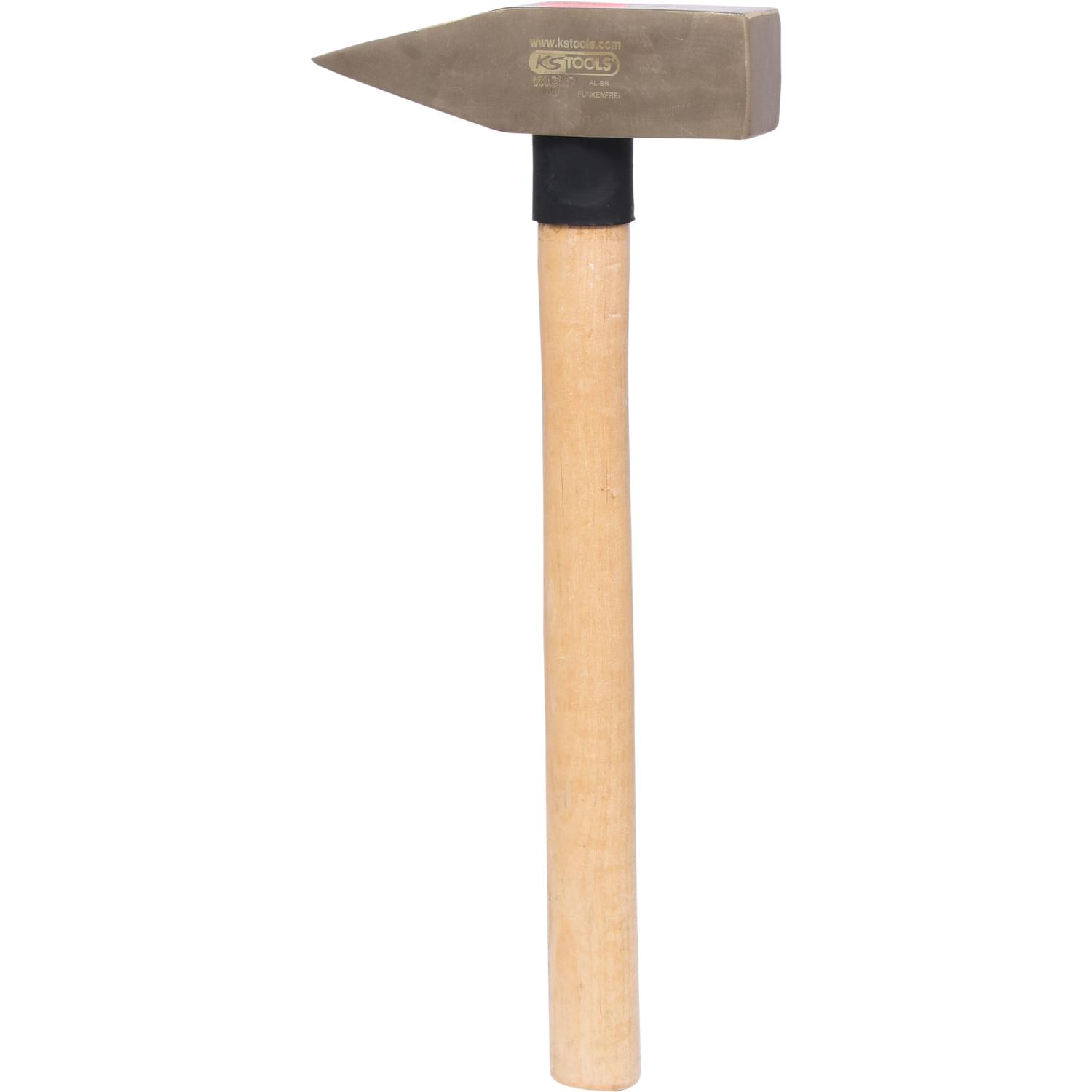 KS Tools BRONZEplus Schlosserhammer 1500 g, mit Hickorystiel-2 Hauptbild