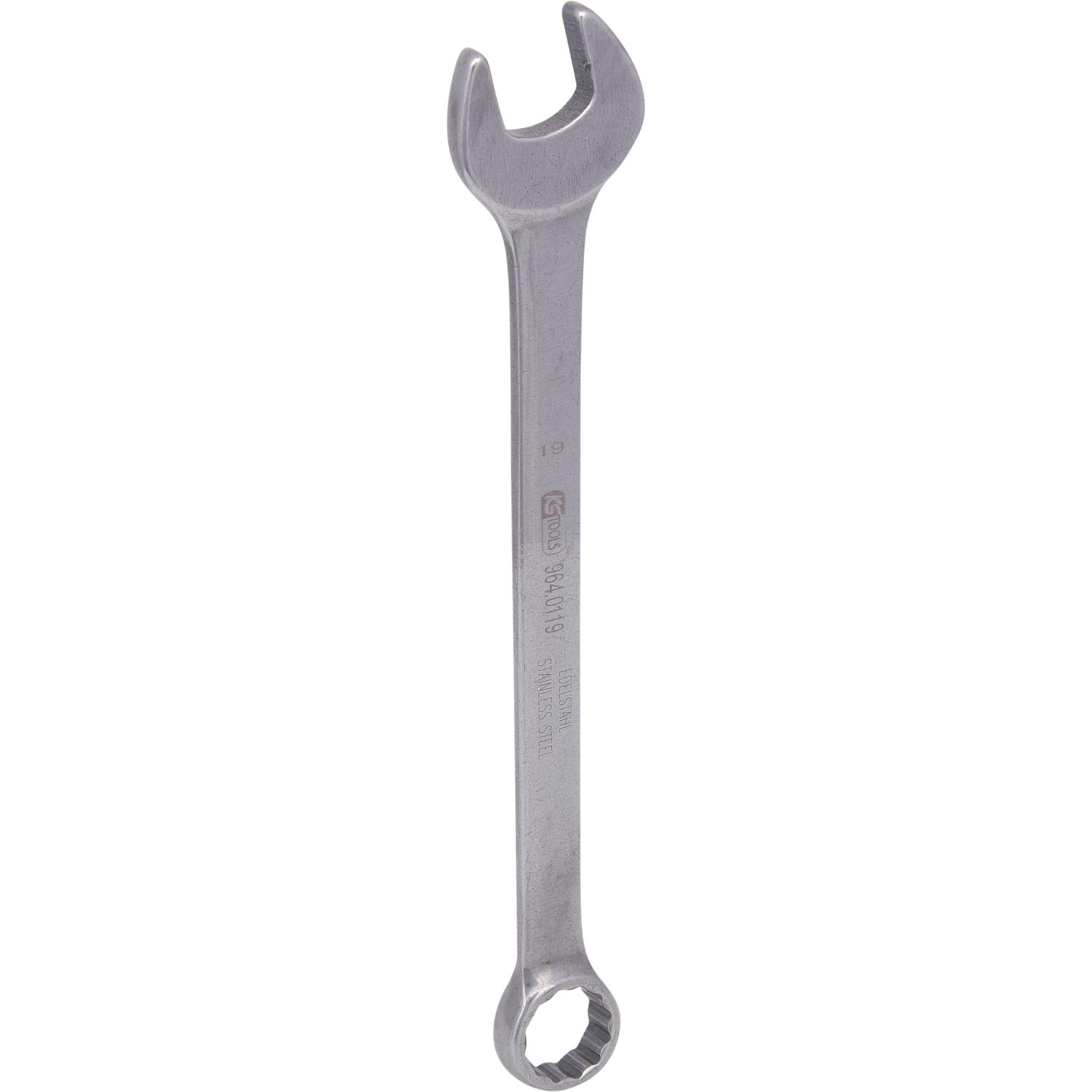 KS Tools EDELSTAHL Ringmaulschlüssel, 19mm, abgewinkelt-2 Hauptbild