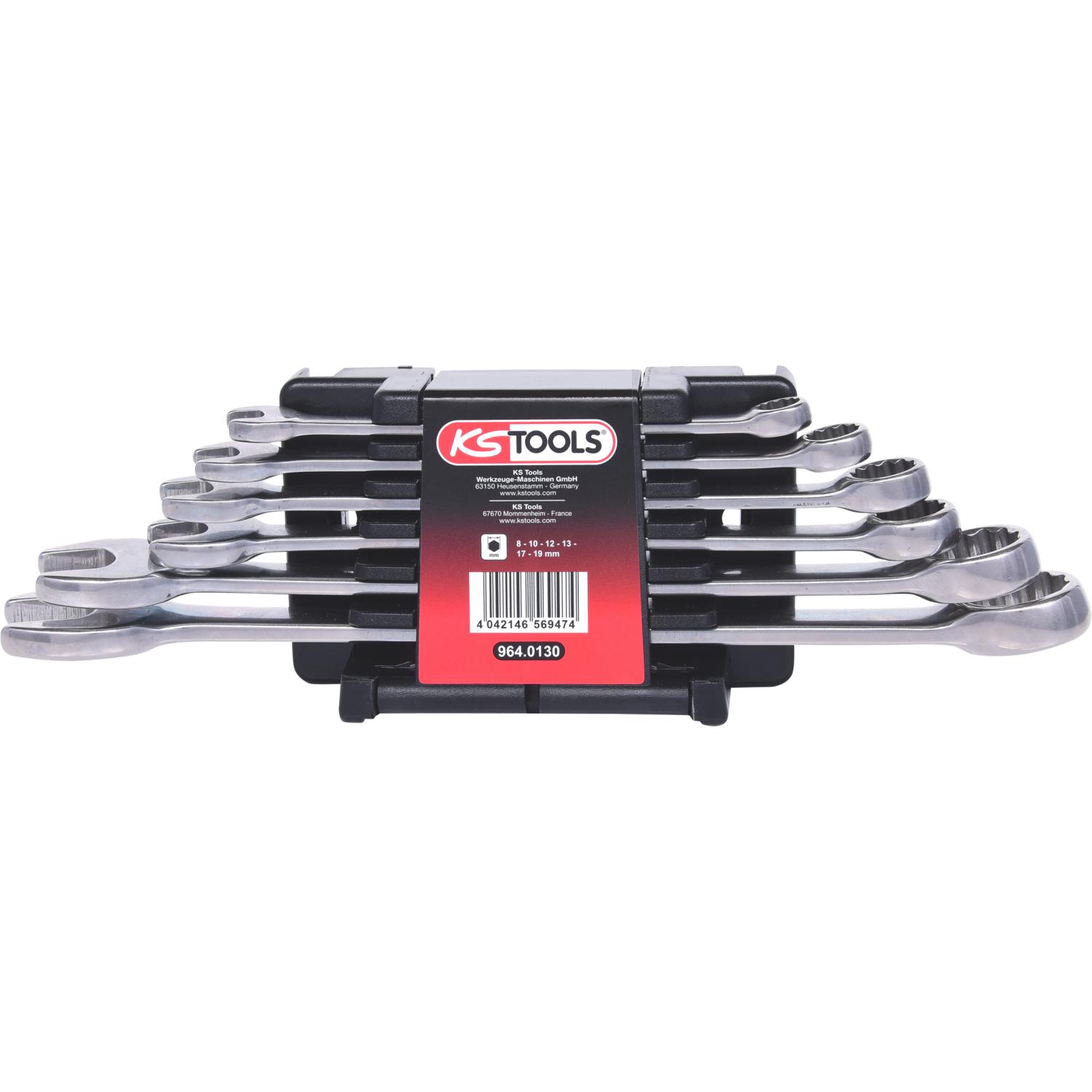 KS Tools EDELSTAHL Ringmaulschlüssel-Satz, abgewinkelt, 6-tlg-2 Hauptbild
